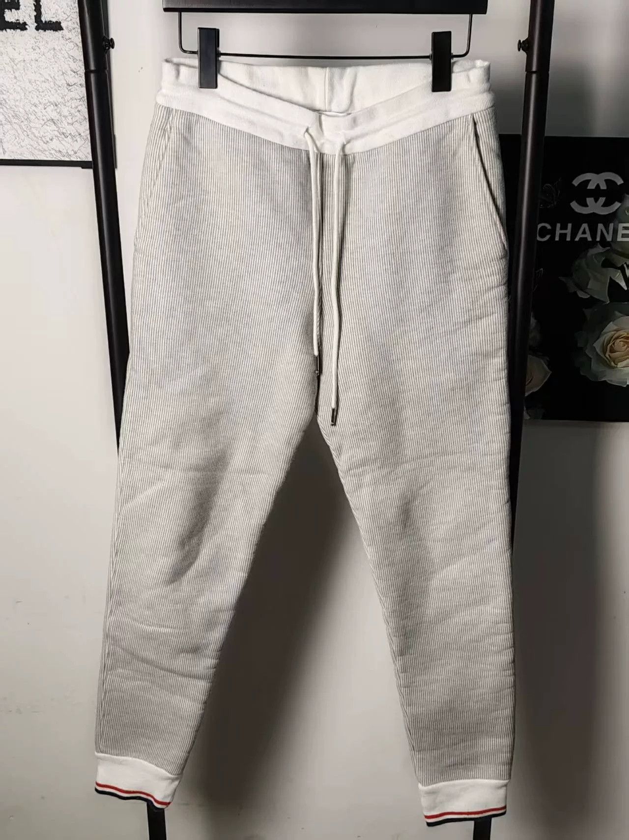 Thom Browne Thom Browne Striped Pants in Excellent Condition Size US 30 / EU 46 - 1 Thumbnail