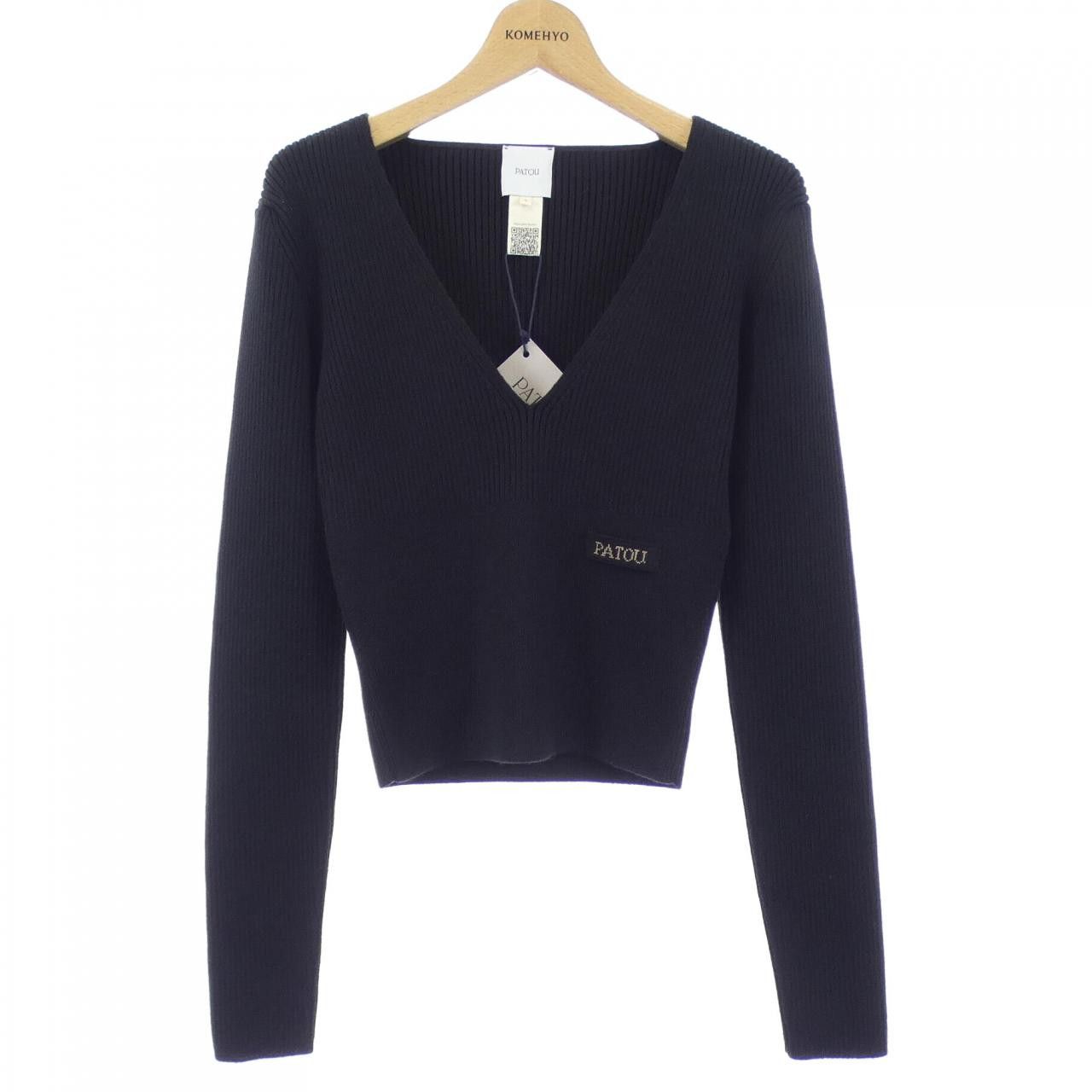 Other Other Patou Knit Top Textile Tops KN1878009999B DUTY FREE for USA Size ONE SIZE - 1 Thumbnail