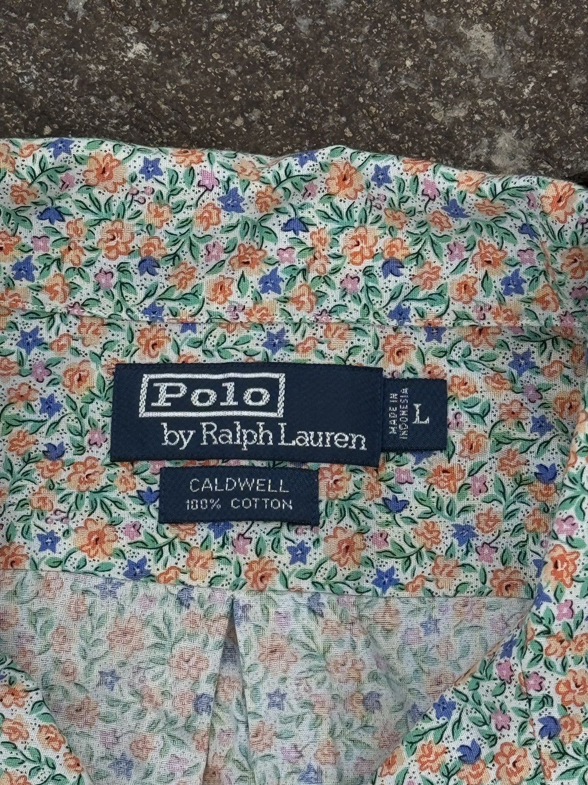 Polo Ralph Lauren × Vintage 90’s Polo Ralph Lauren vintage caldwell shirt sleeve shirt Size US L / EU 52-54 / 3 - 9 Thumbnail