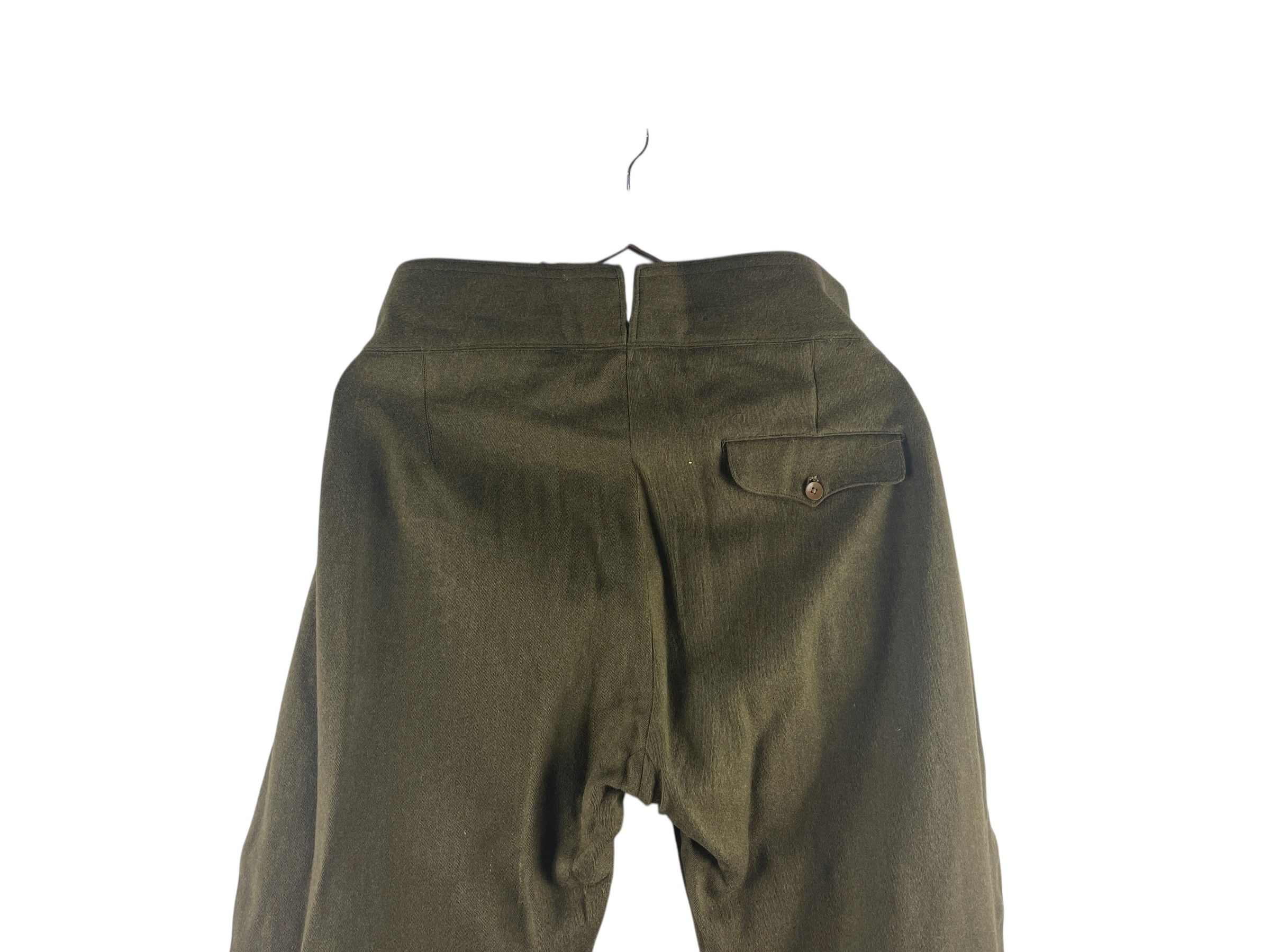 Vintage Vintage WWI Military Wool Breeches Size US 30 / EU 46 - 12 Thumbnail