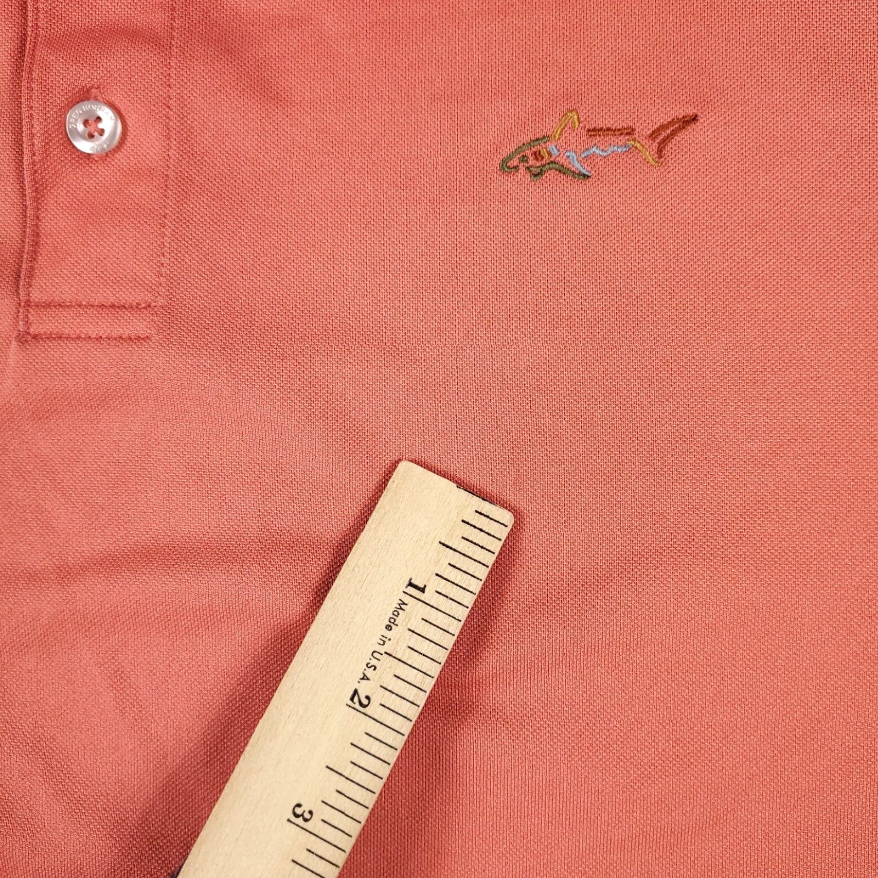 Vintage Greg Norman Polo Shirt Mens L Pink Golf Casual Short Sleeve Shirt Mens Size US L / EU 52-54 / 3 - 4 Thumbnail