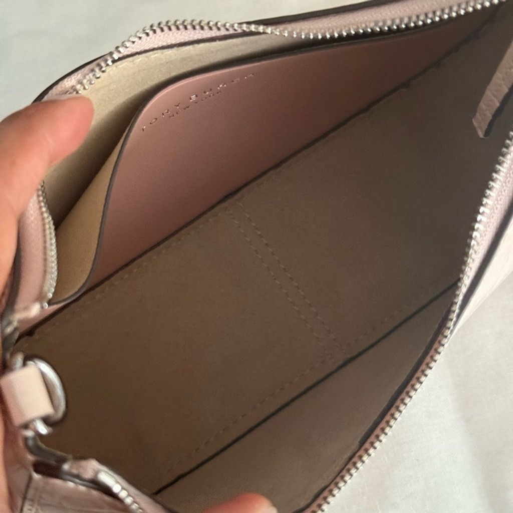 478$! Tory Burch - Thea Embossed Convertible Crossbody Pink