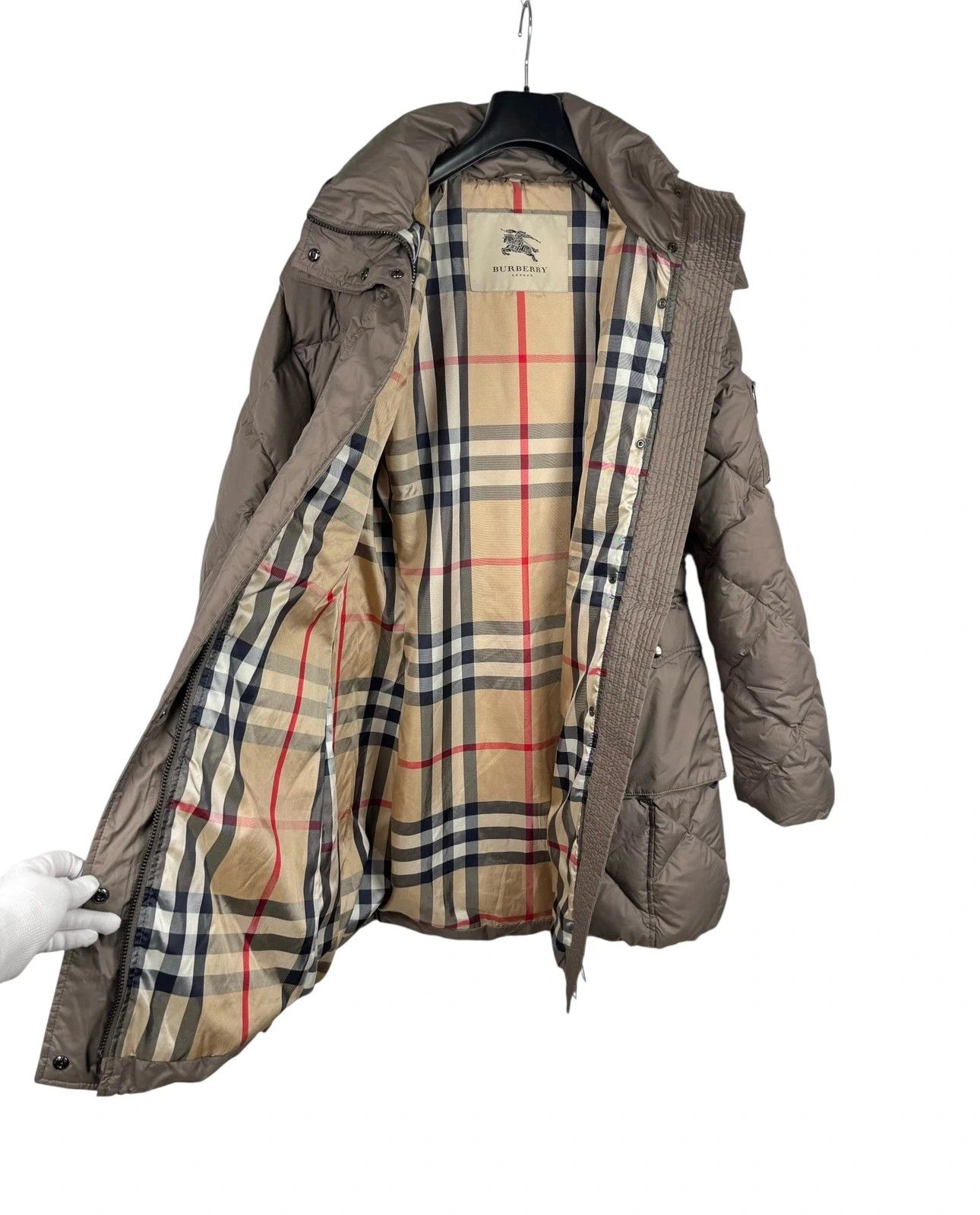 Burberry Burberry Down Puffer Parka Hooded Quilted size L Size L / US 10 / IT 46 - 12 Thumbnail