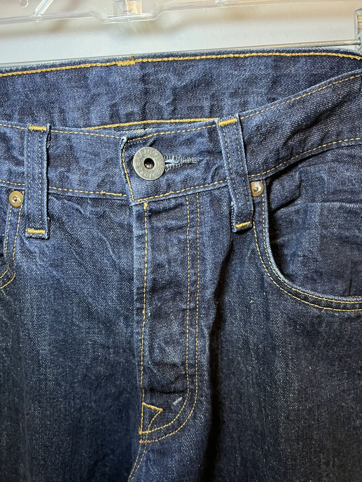 J Brand Vintage J. Brand raw blue selvedge denim slim skinny jeans Size US 34 / EU 50 - 11 Thumbnail
