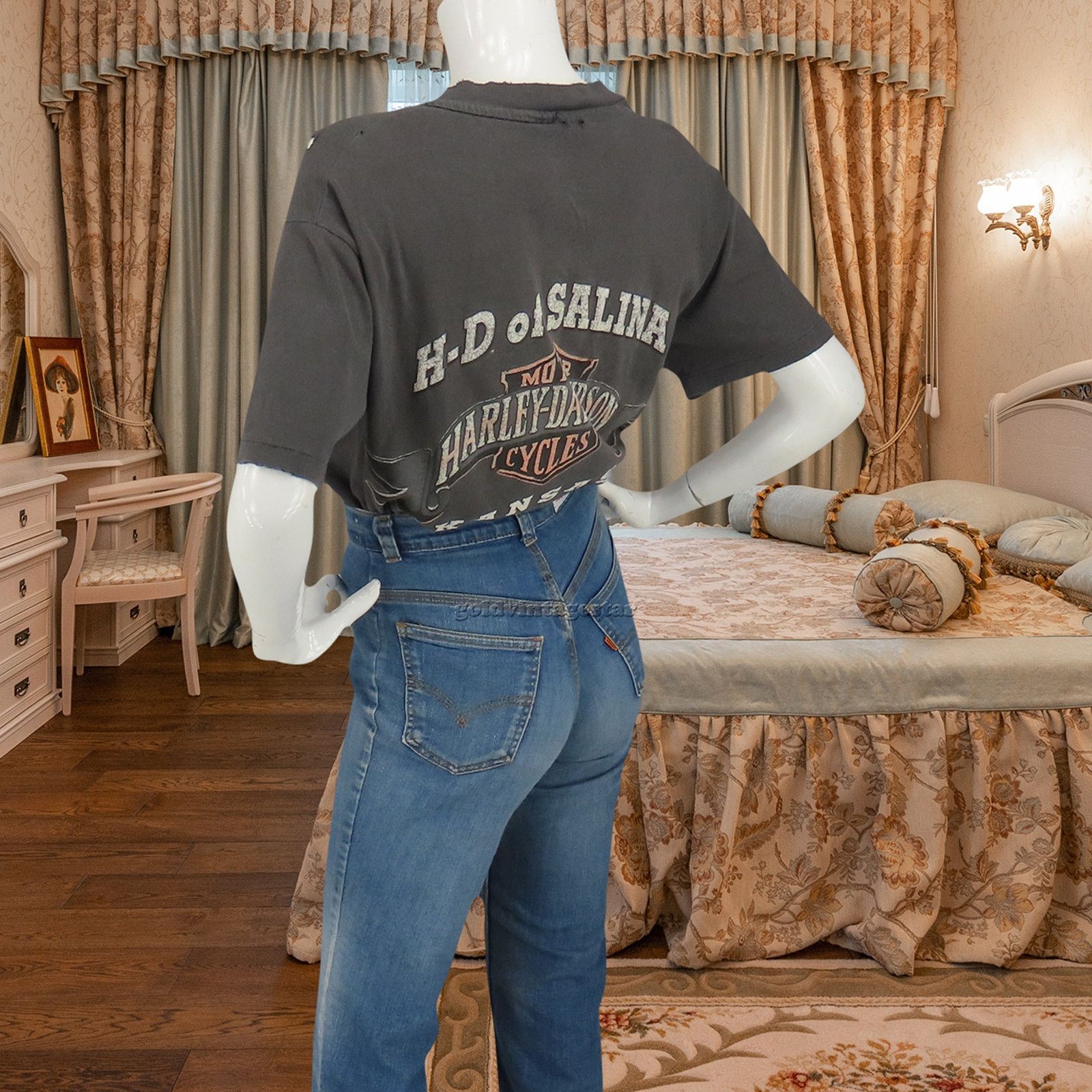 Other Vintage Harley Davidson Eagle Wolf Dream Catcher Tee L Size L / US 10 / IT 46 - 5 Thumbnail