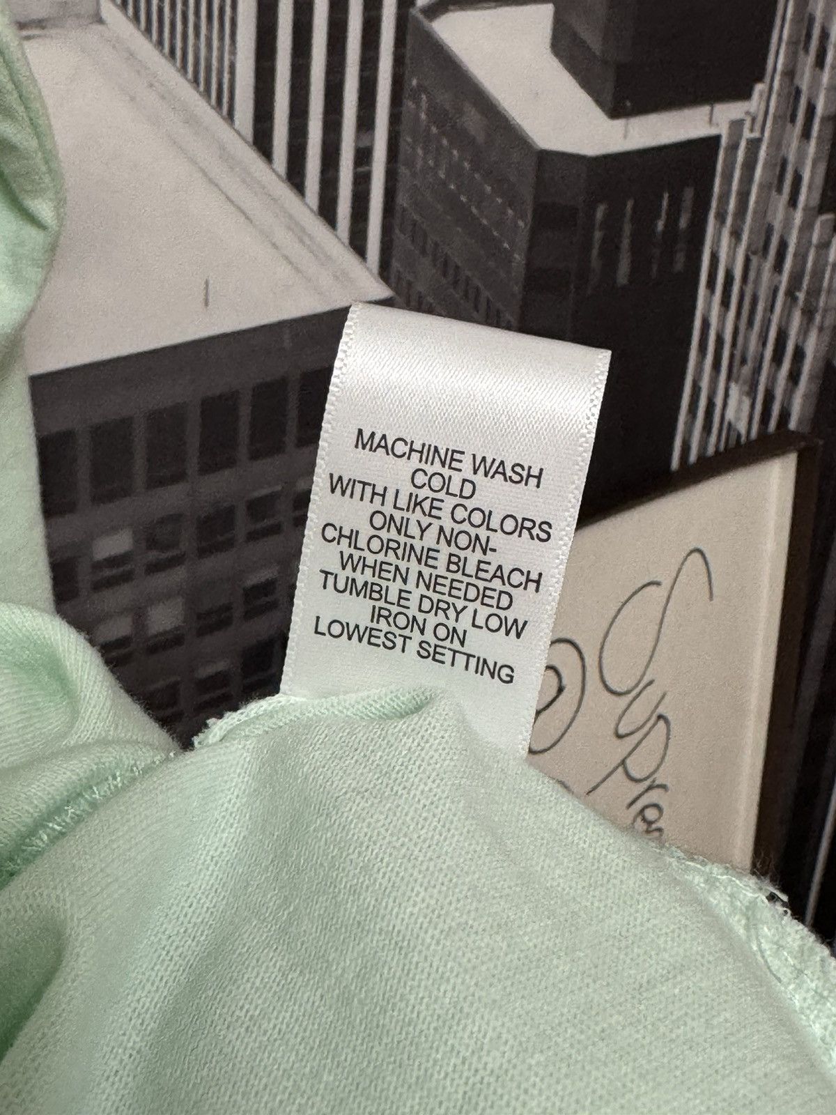 Fear of God OG Fear of God Essentials Boxy Long Sleeve Mint SZ X-Large🔥 Size US XL / EU 56 / 4 - 6 Thumbnail