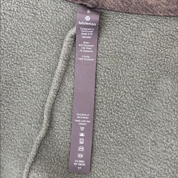 Lululemon lululemon athletica Welterweight Zip Hoodie Heathered Dark O Size US S / EU 44-46 / 1 - 7 Thumbnail