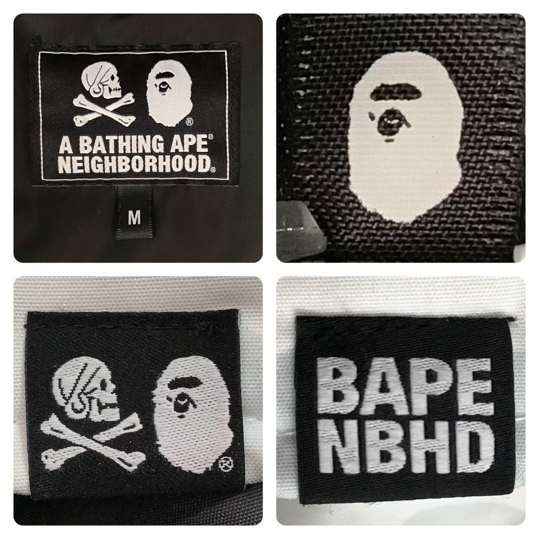 Bape × Neighborhood Neighborhood BAPE camo shark full zip hoodie Down Jacket APE Size US M / EU 48-50 / 2 - 8 Thumbnail