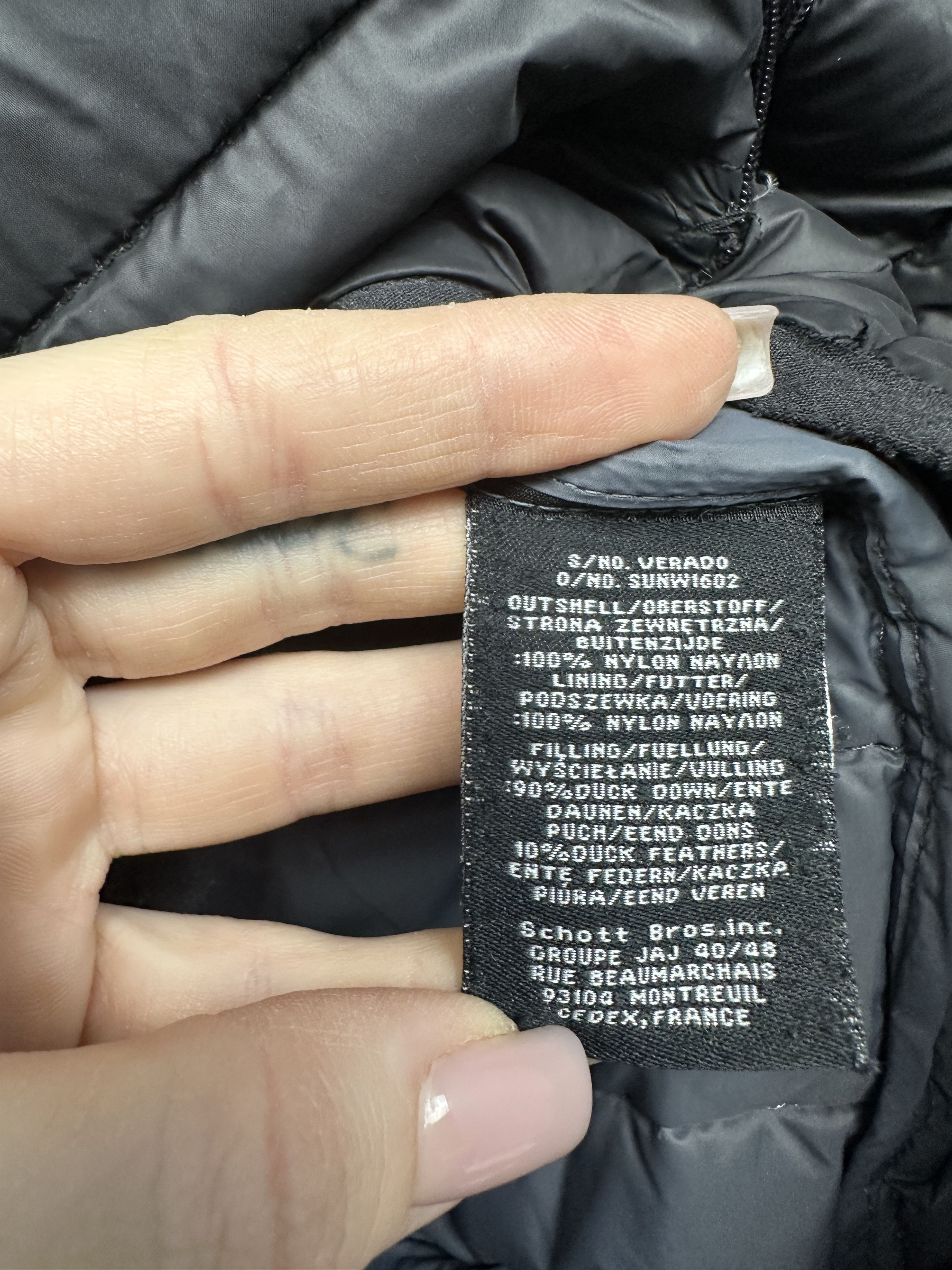 Schott Schott Nyc Mens Nylon Puffer Duck Down Jacket Size US M / EU 48-50 / 2 - 7 Thumbnail