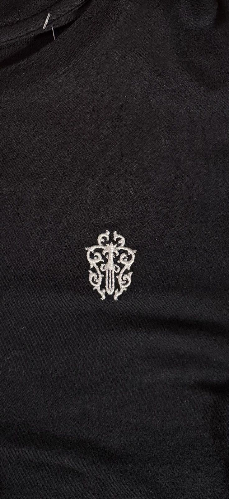 Chrome Hearts Chrome Hearts Embroidered Dagger Black Long Sleeve T-Shirt Size US M / EU 48-50 / 2 - 2 Thumbnail