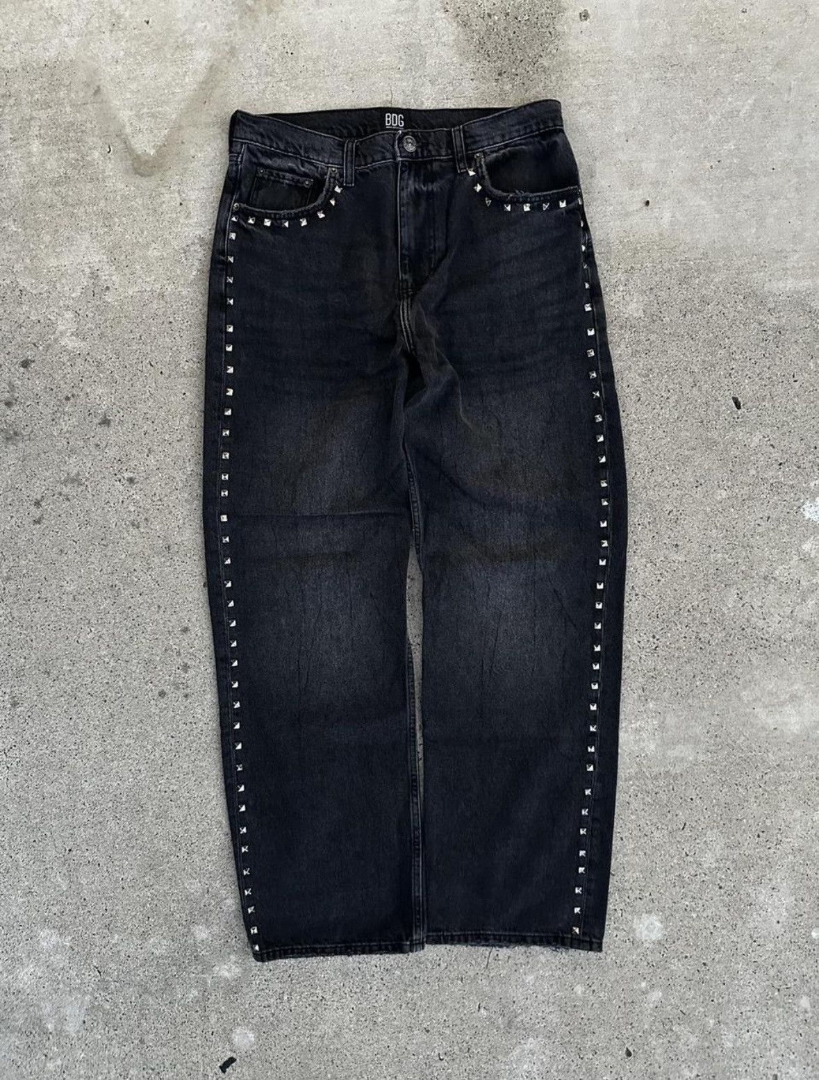 Bdg Baggy studded jeans Size US 30 / EU 46 - 1 Thumbnail