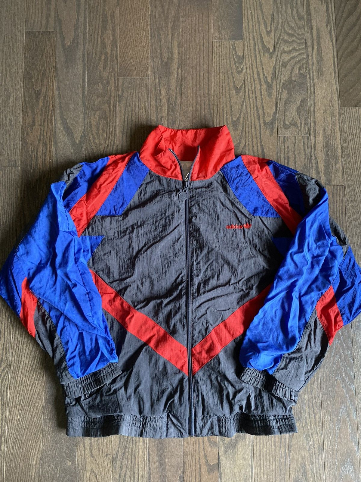 Adidas Vintage 1980’s Adidas Windbreaker Size US M / EU 48-50 / 2 - 1 Thumbnail
