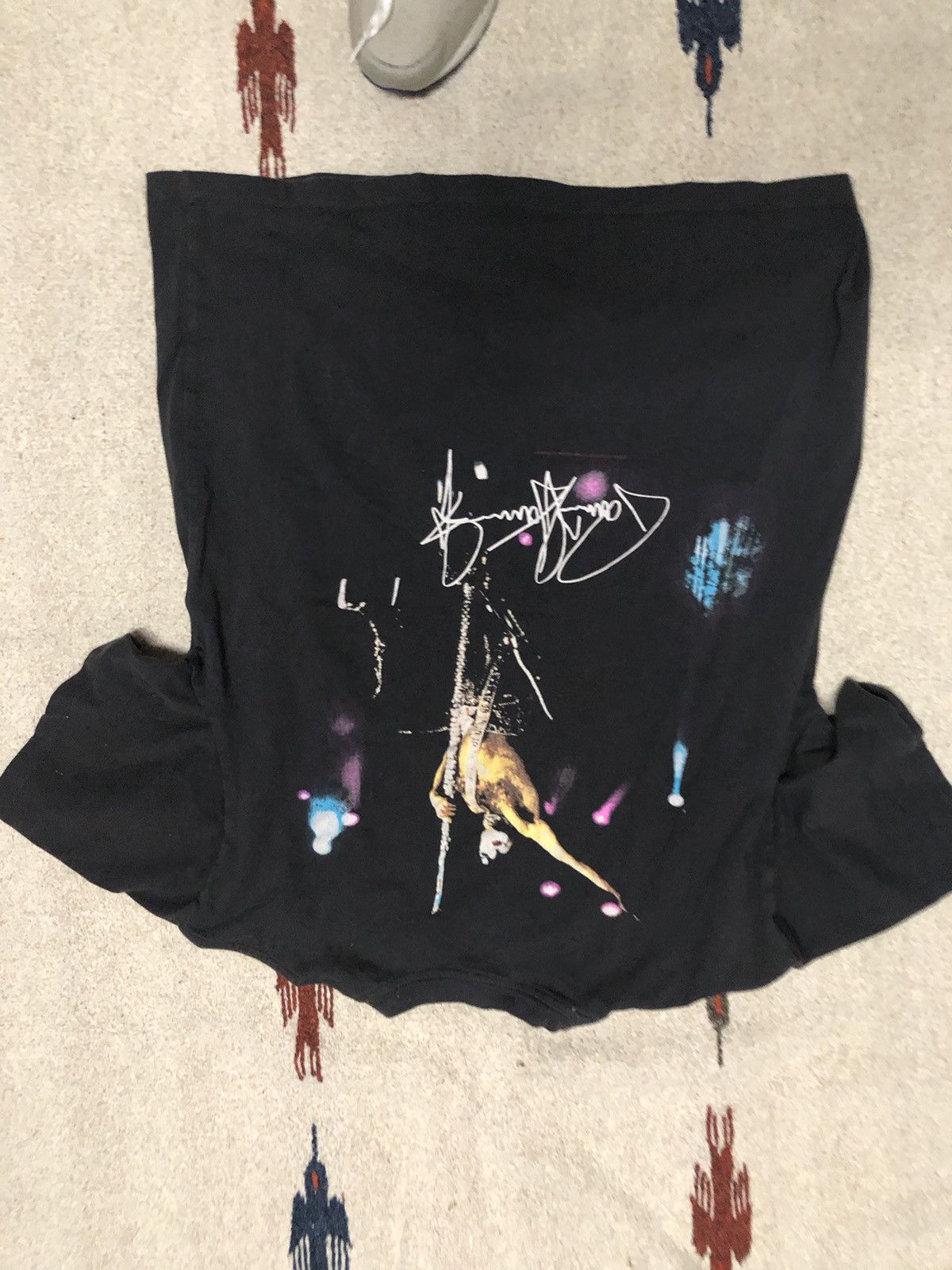 Band Tees × Vintage ᶠᵃⁿᶜʸᵍᵘʸ TRASHED 90s Kiss Tee Vintage T Shirt large Size US L / EU 52-54 / 3 - 2 Thumbnail