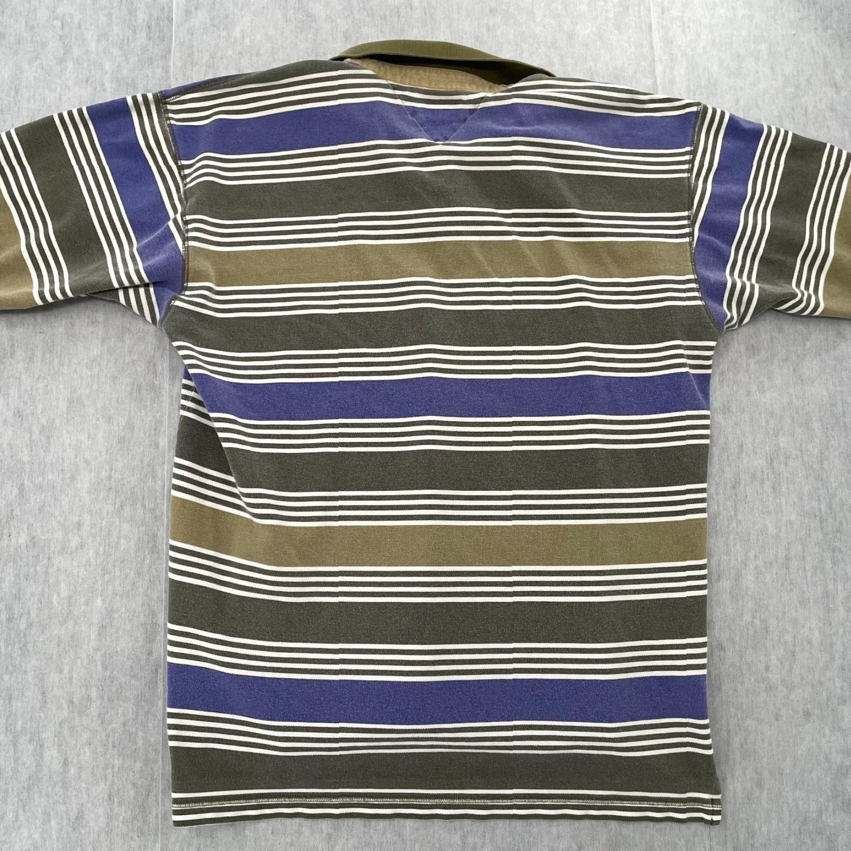 Tommy Hilfiger VINTAGE Tommy Hilfiger Polo Shirt Adult XL Military 90s Camouflage Logo Outdoor Casual Size US XL / EU 56 / 4 - 2 Thumbnail