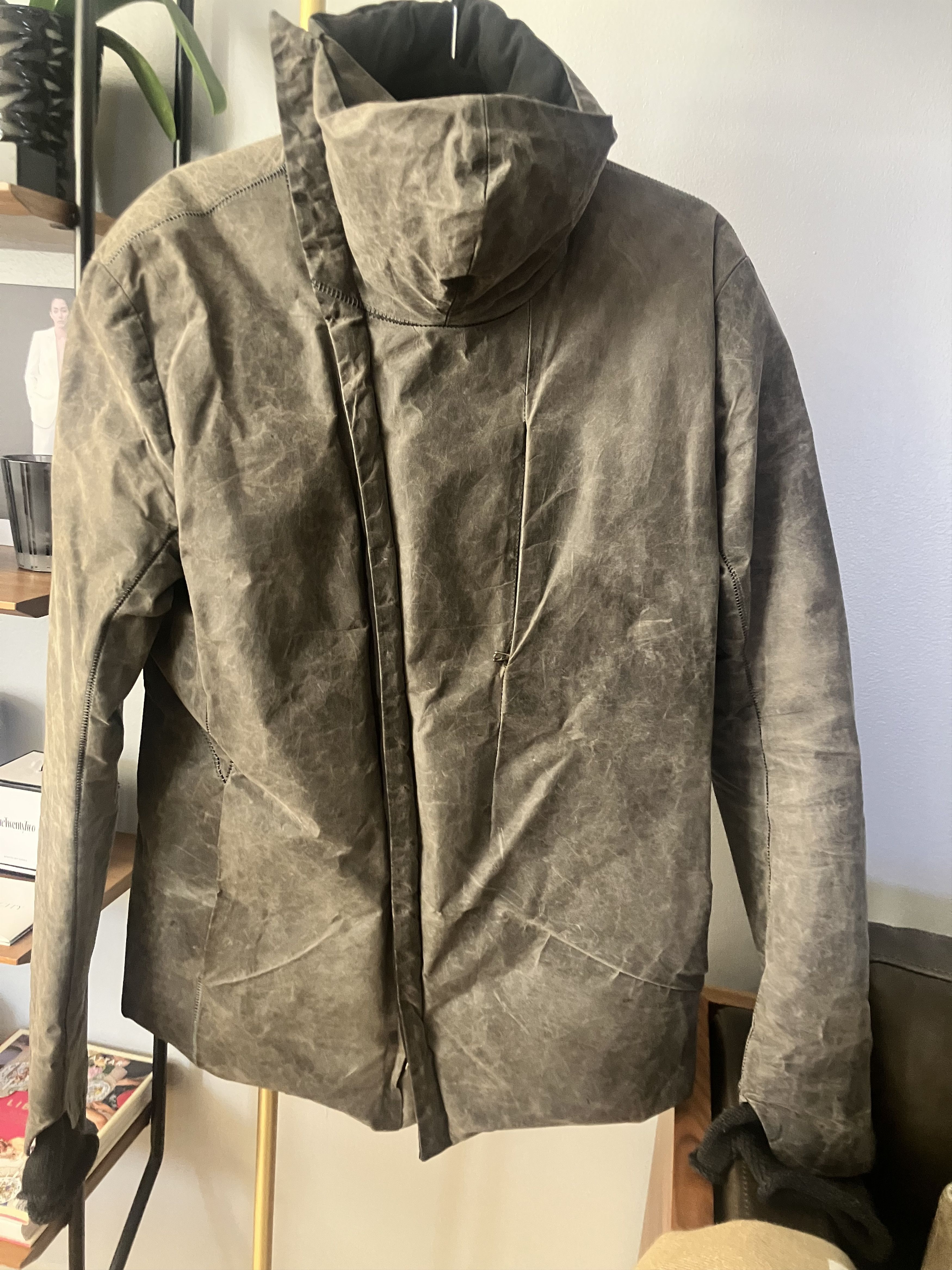 Isaac Sellam Experience Mid length Leather High collar leather puffer Size US L / EU 52-54 / 3 - 2 Thumbnail