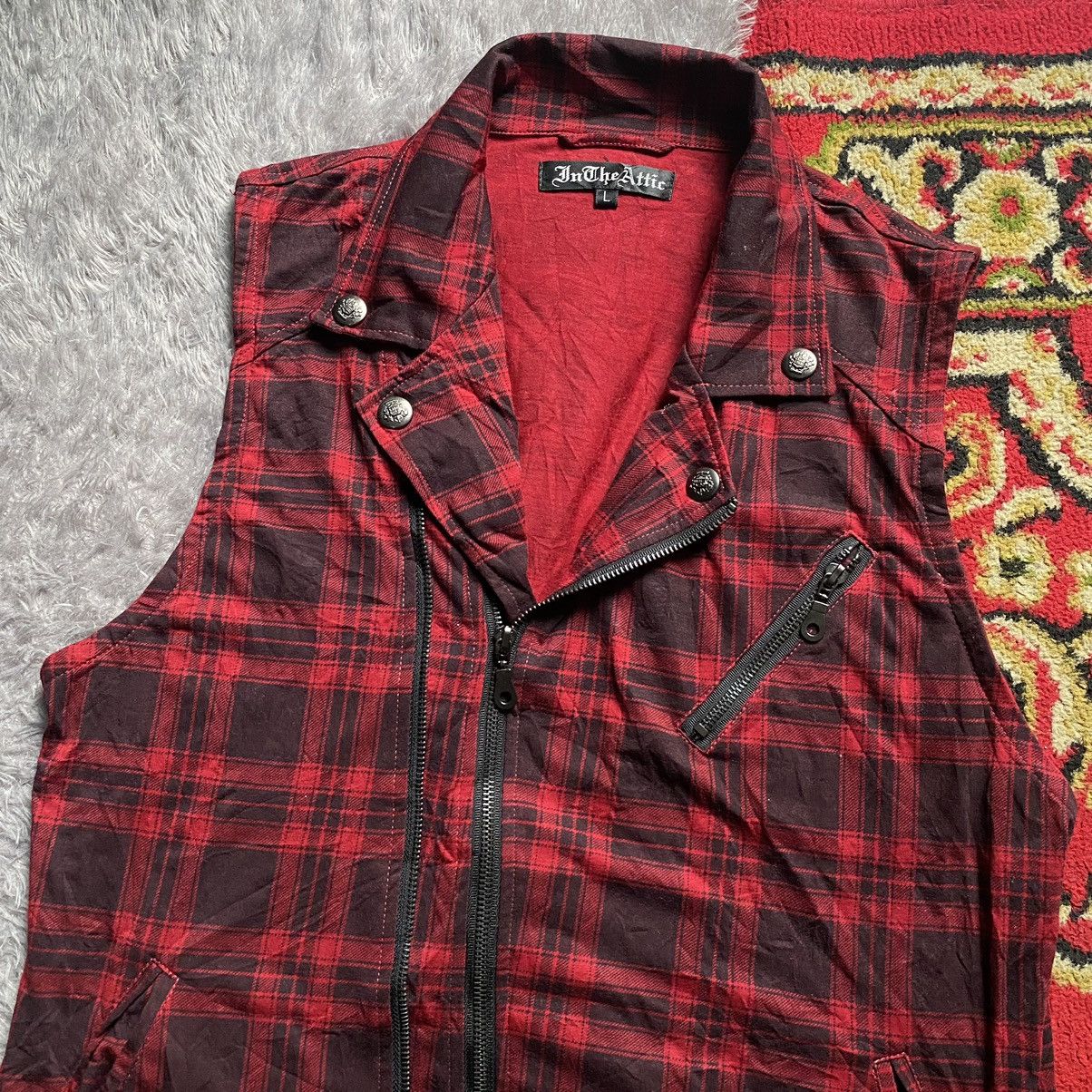 In The Attic × Japanese Brand 🔥SALE🔥 In The attic double collar punk vest Size US M / EU 48-50 / 2 - 2 Thumbnail