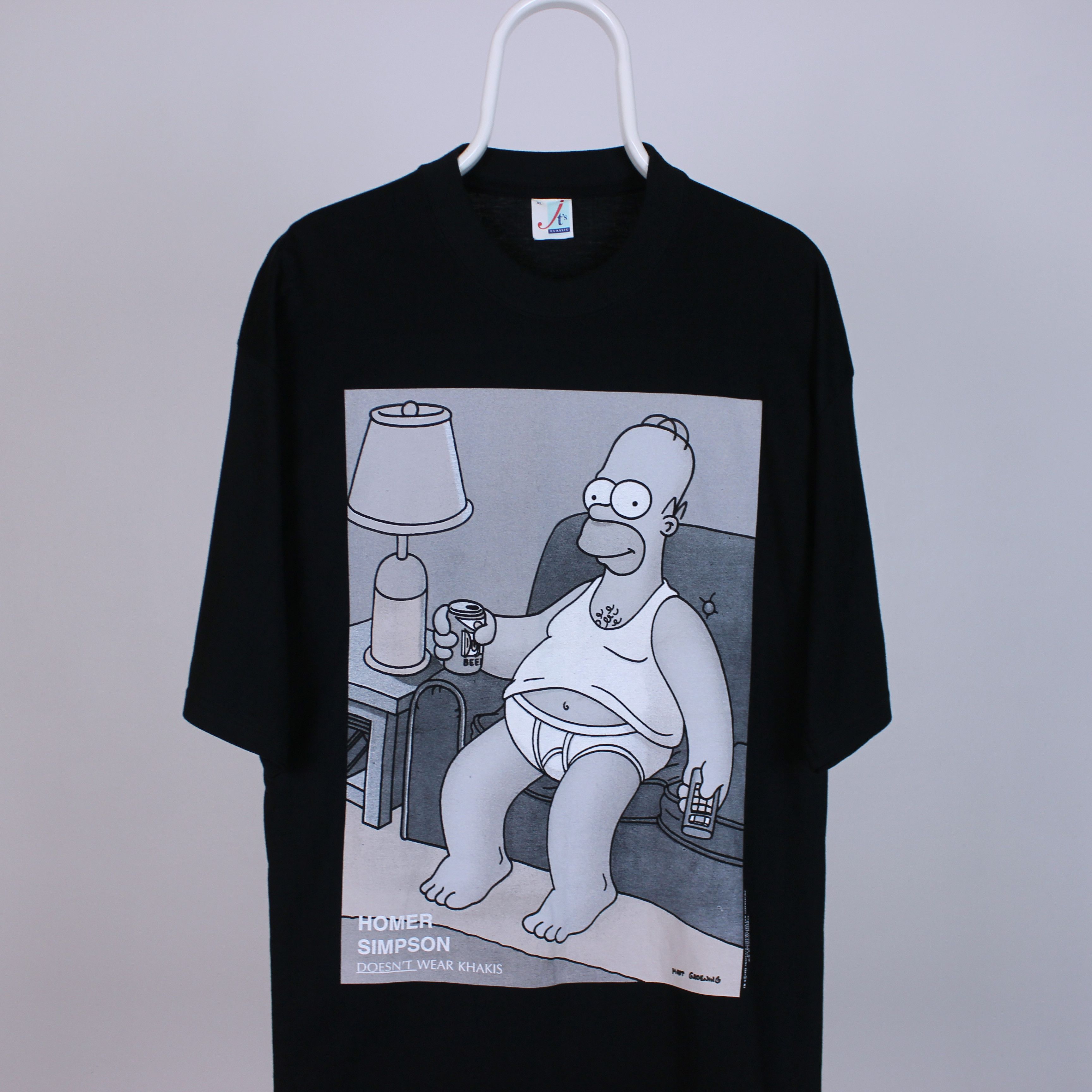 The Simpsons The Simpsons t shirt Homer 1995 USA DOESN'T WEAR KHAKIS Size US XL / EU 56 / 4 - 3 Thumbnail