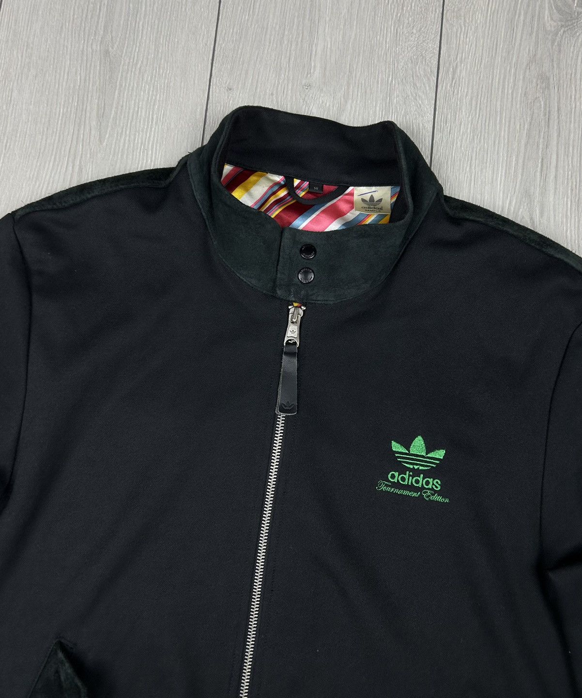 Adidas × Vintage Adidas Tournament Edition Sample Men’s Black Jacket Size M Size US L / EU 52-54 / 3 - 4 Thumbnail