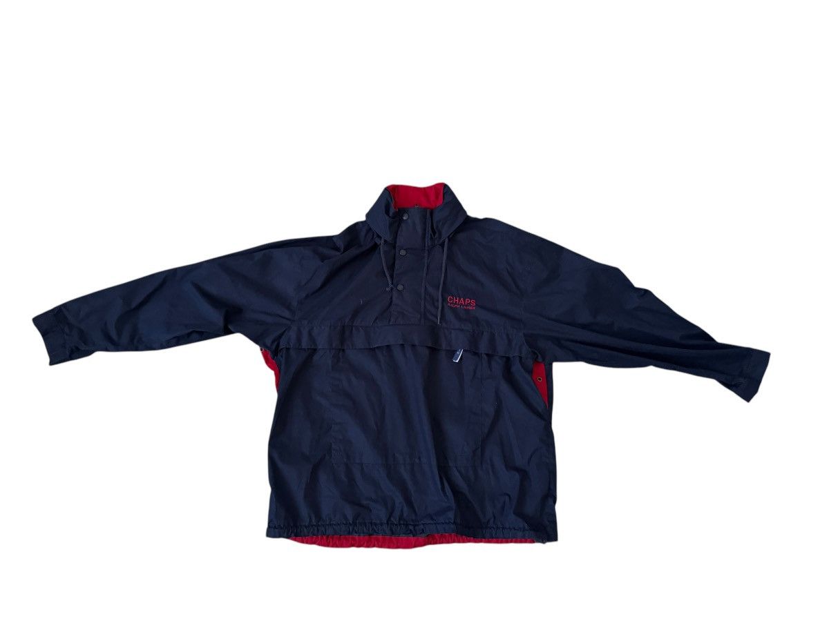 Chaps × Ralph Lauren × Vintage Ralph Lauren Chaps Hooded Anorak Windbreaker Jacket Large Size US L / EU 52-54 / 3 - 5 Thumbnail