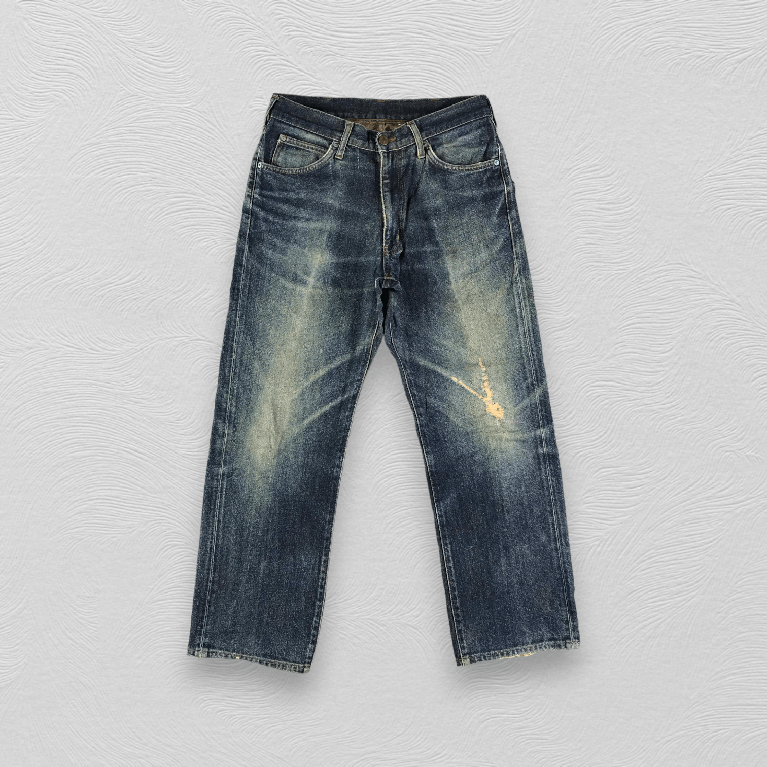 Vintage Vintage Wrangler Jeans Distressed Denim KJ2274 Size US 31 - 1 Thumbnail
