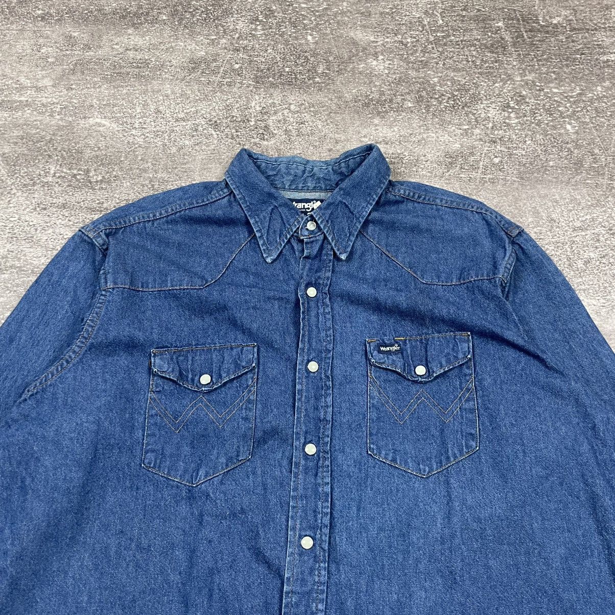 Wrangler Vintage Wrangler Preshrunk Crafted With Pride in USA Shirt Size US XL / EU 56 / 4 - 2 Thumbnail