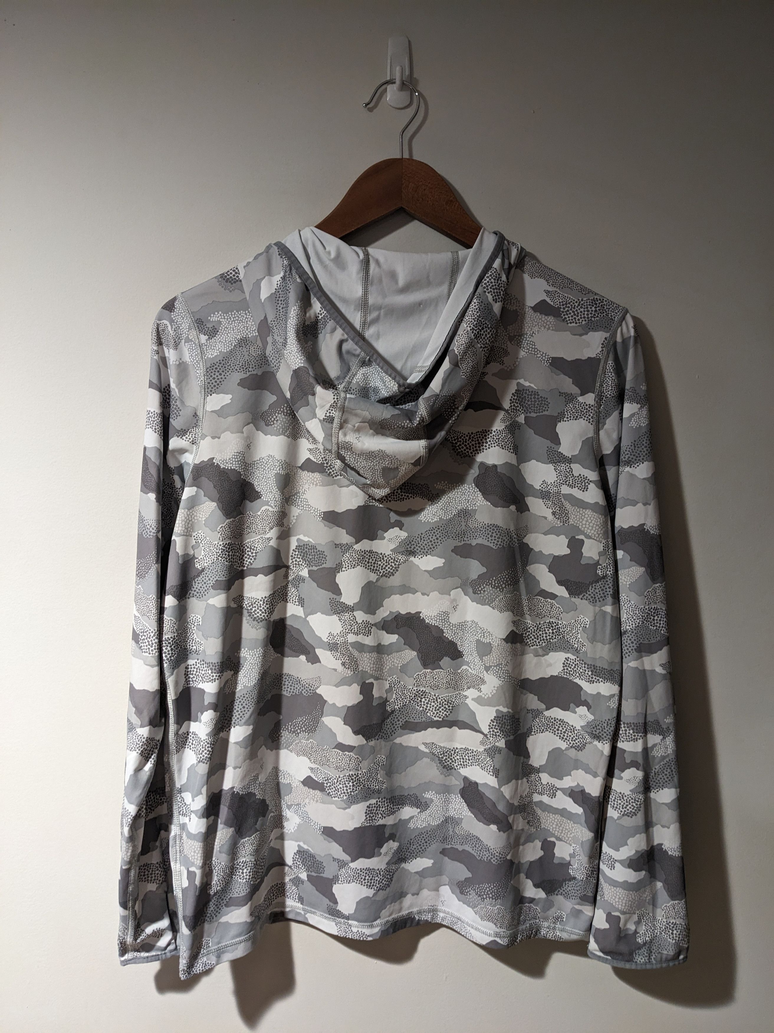 Designer × Patagonia Patagonia White Gray Camo Small Comfort Hoody II Size US S / EU 44-46 / 1 - 5 Thumbnail