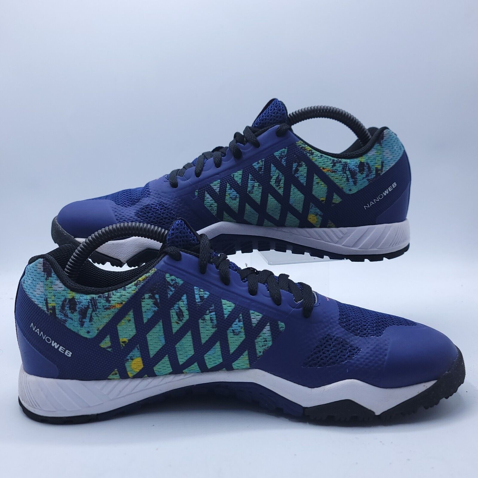 Reebok Reebok Tenis Exterior Shoe Womens Size 9.5 V72581 Blue Black Size US 9.5 / IT 39.5 - 6 Thumbnail