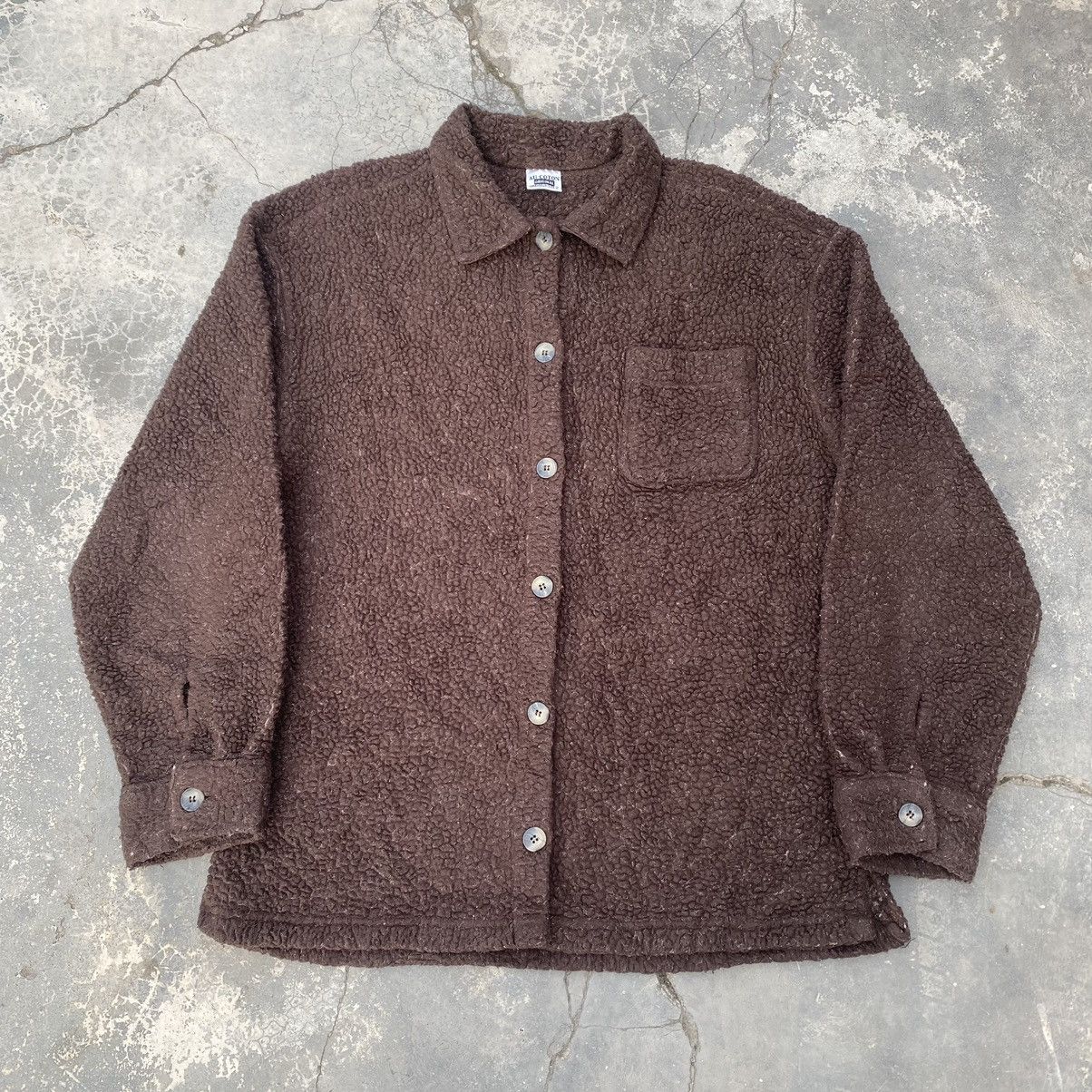 Vintage Vintage Deep Pile Fleece Button Up Size US L / EU 52-54 / 3 - 1 Thumbnail