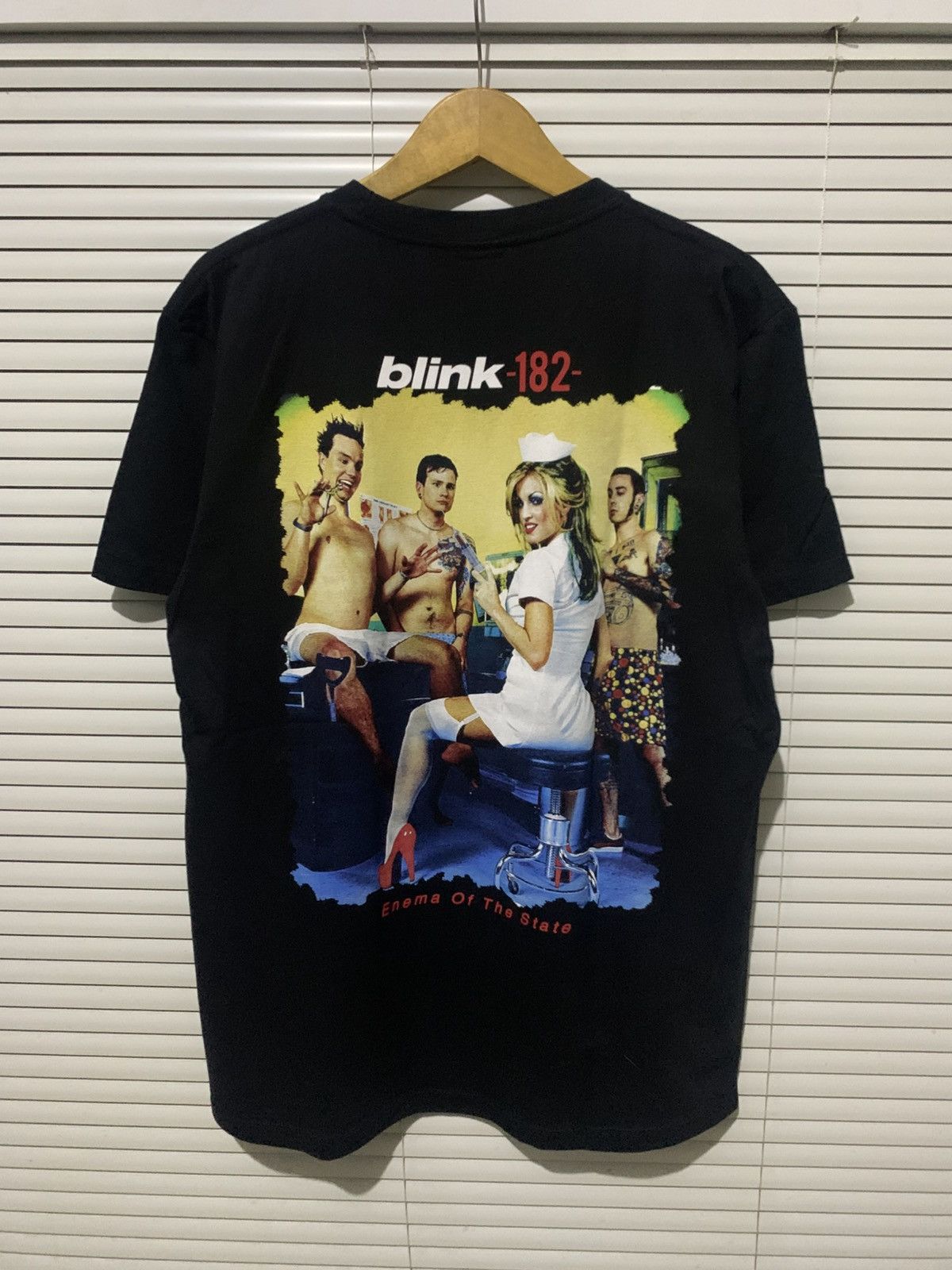 Band Tees Vintage Y2k Blink - 182 enema of the state Size US L / EU 52-54 / 3 - 6 Thumbnail
