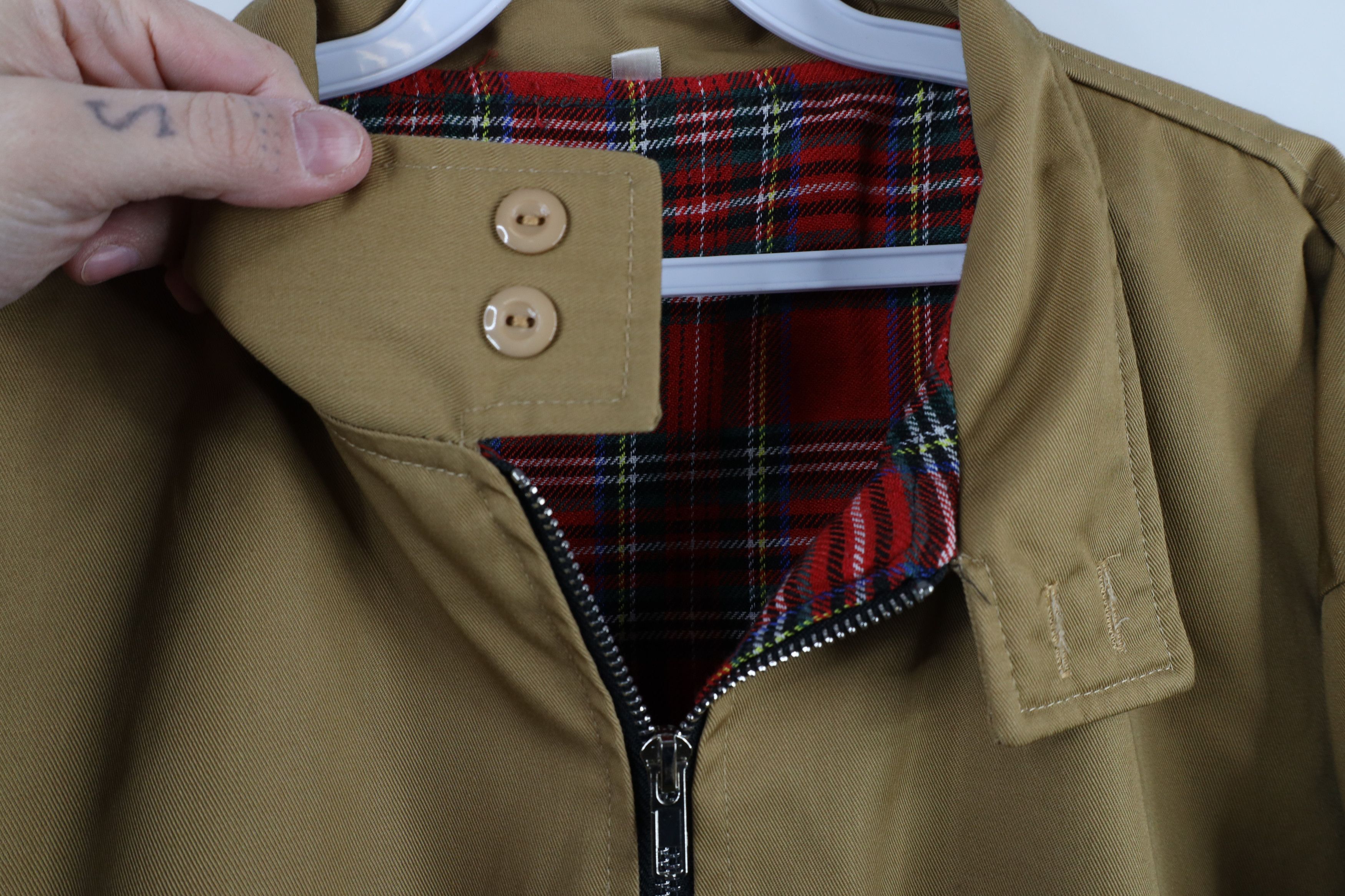 Vintage Vintage 90s Streetwear Full Zip Cafe Racer Bomber Jacket Size US XL / EU 56 / 4 - 8 Thumbnail