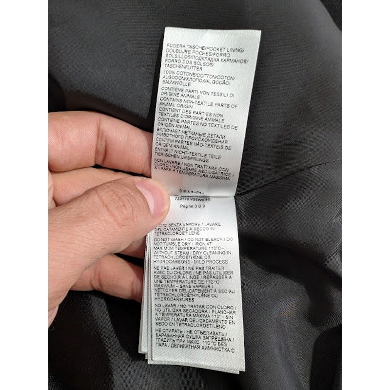 Bottega Veneta o1rshd1 Light Wool Twill Jacket in Black Size US S / EU 44-46 / 1 - 16 Thumbnail