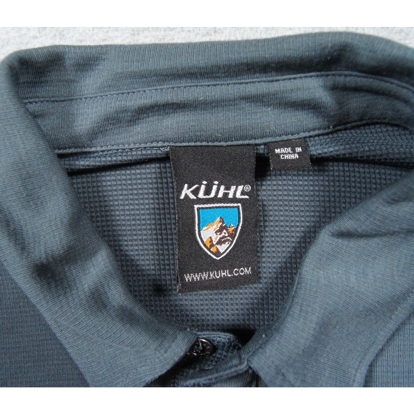 Vintage Kuhl Shirt Mens Medium Blue Short Sleeve Polo Outdoor Hiking Casual Lightweight Polo Shirt Mens Medium Blue Short Sleeve Size US M / EU 48-50 / 2 - 6 Thumbnail