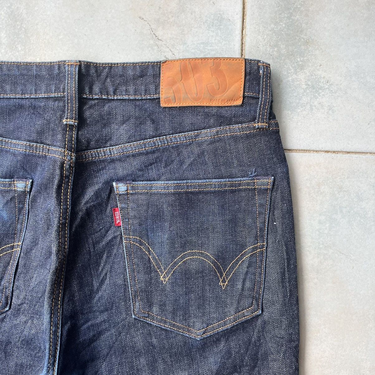 Edwin × Japanese Brand Edwin 503 Ankle Cut Pants Made In Japan Jeans Size US 34 / EU 50 - 4 Thumbnail