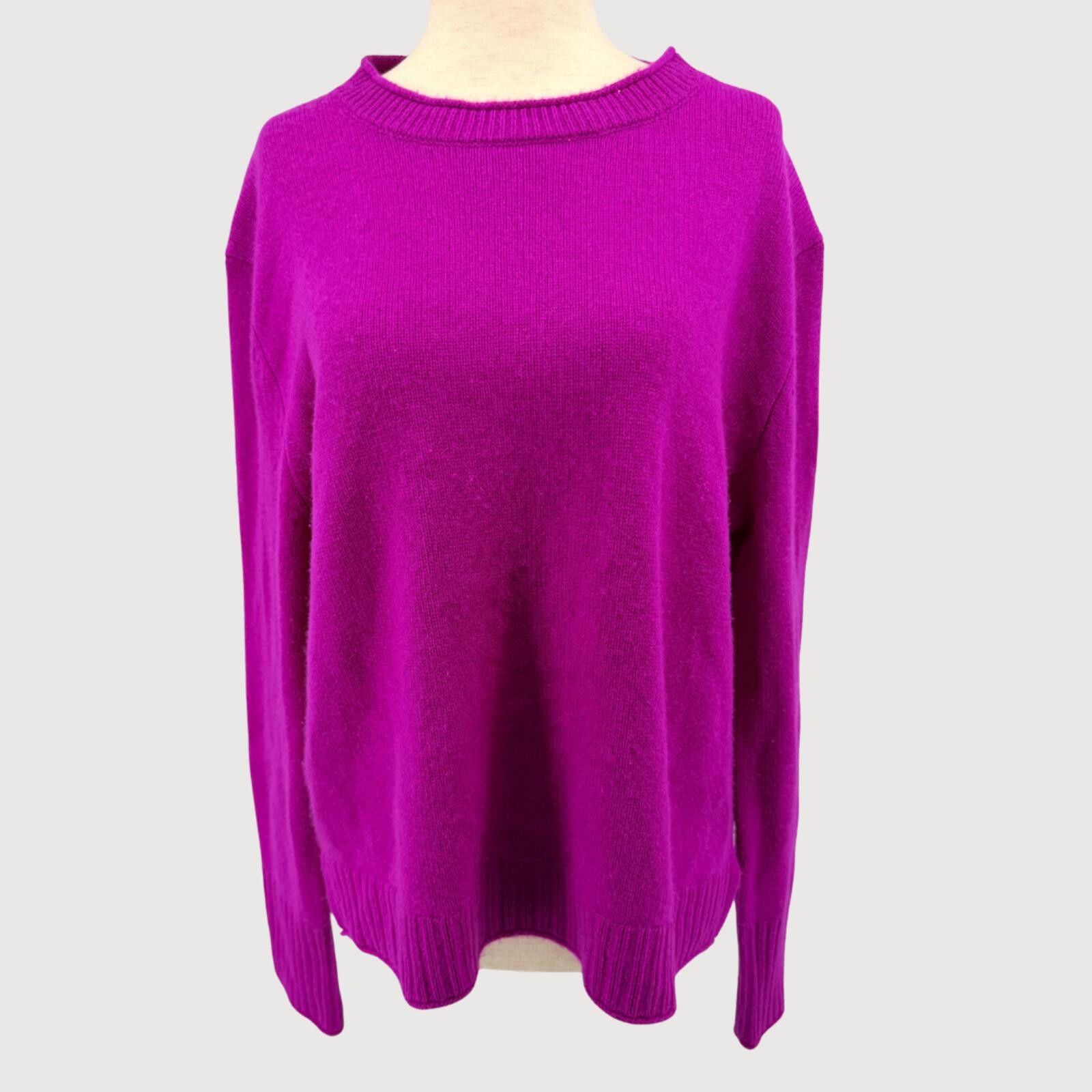 Other Elyse Walker Cashmere Sweater Crewneck Fuchsia M Size M / US 6-8 / IT 42-44 - 1 Thumbnail