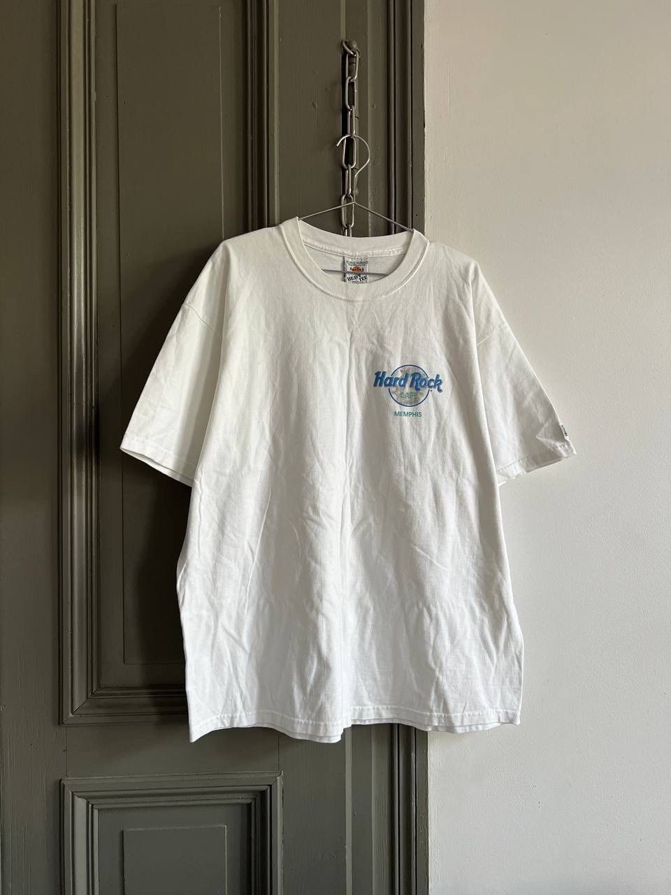 Hard Rock Cafe × Vintage Vintage Hard Rock Cafe Memphis Vintage Made in USA Size US XL / EU 56 / 4 - 2 Thumbnail