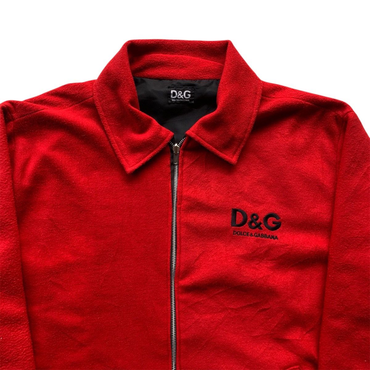 Dolce & Gabbana Vintage Dolce & Gabbana Spell Out Big Logo Reversible Jacket Size US XL / EU 56 / 4 - 4 Thumbnail