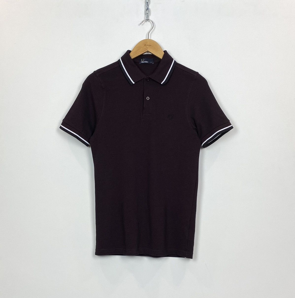 Fred Perry Fred Perry Short Sleeve Polo Shirt 100% Cotton Men’s Size S Size US M / EU 48-50 / 2 - 1 Thumbnail