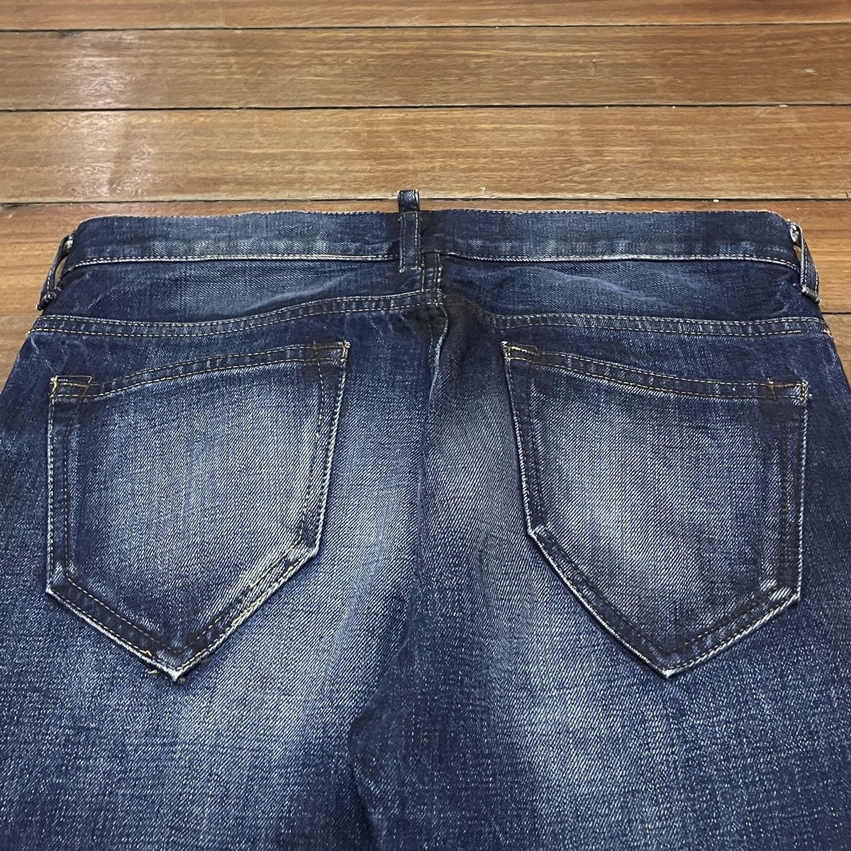 14th Addiction Very Rare Vintage Brand Buffalo Bobs Flared Jeans 1990s Size US 33 - 4 Thumbnail