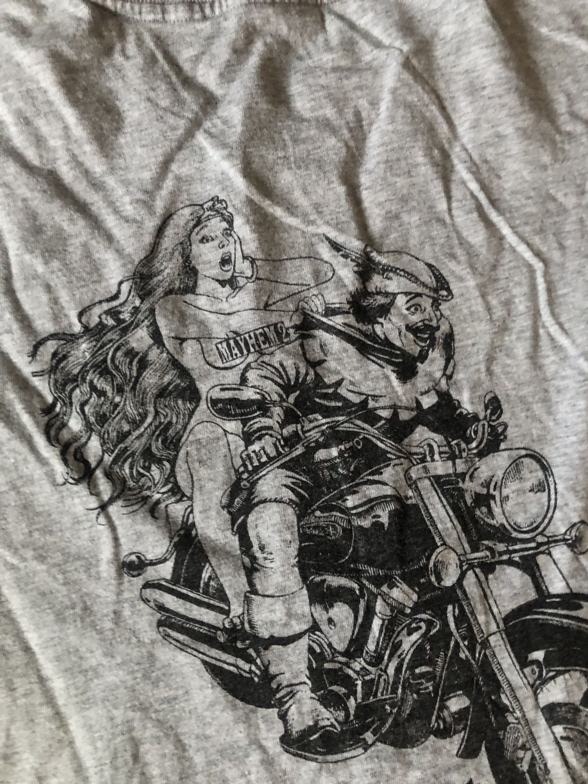 Vintage × Yamaha YAMAHA VIRAGO STAR CRAZY TEE Size US XL / EU 56 / 4 - 2 Thumbnail