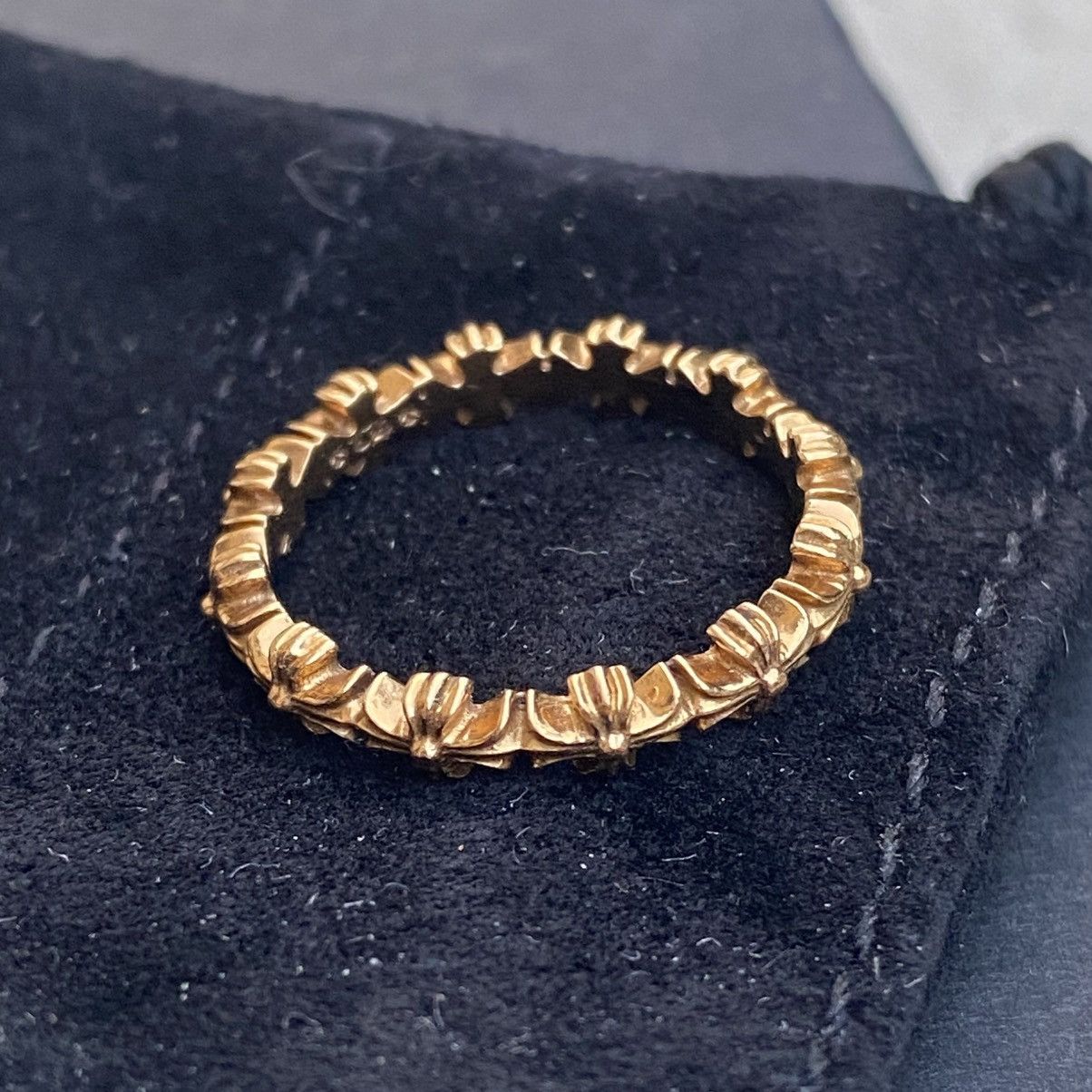 Chrome Hearts Chrome Hearts 22K Gold Tiny E Ring Size 7 Size ONE SIZE - 2 Thumbnail