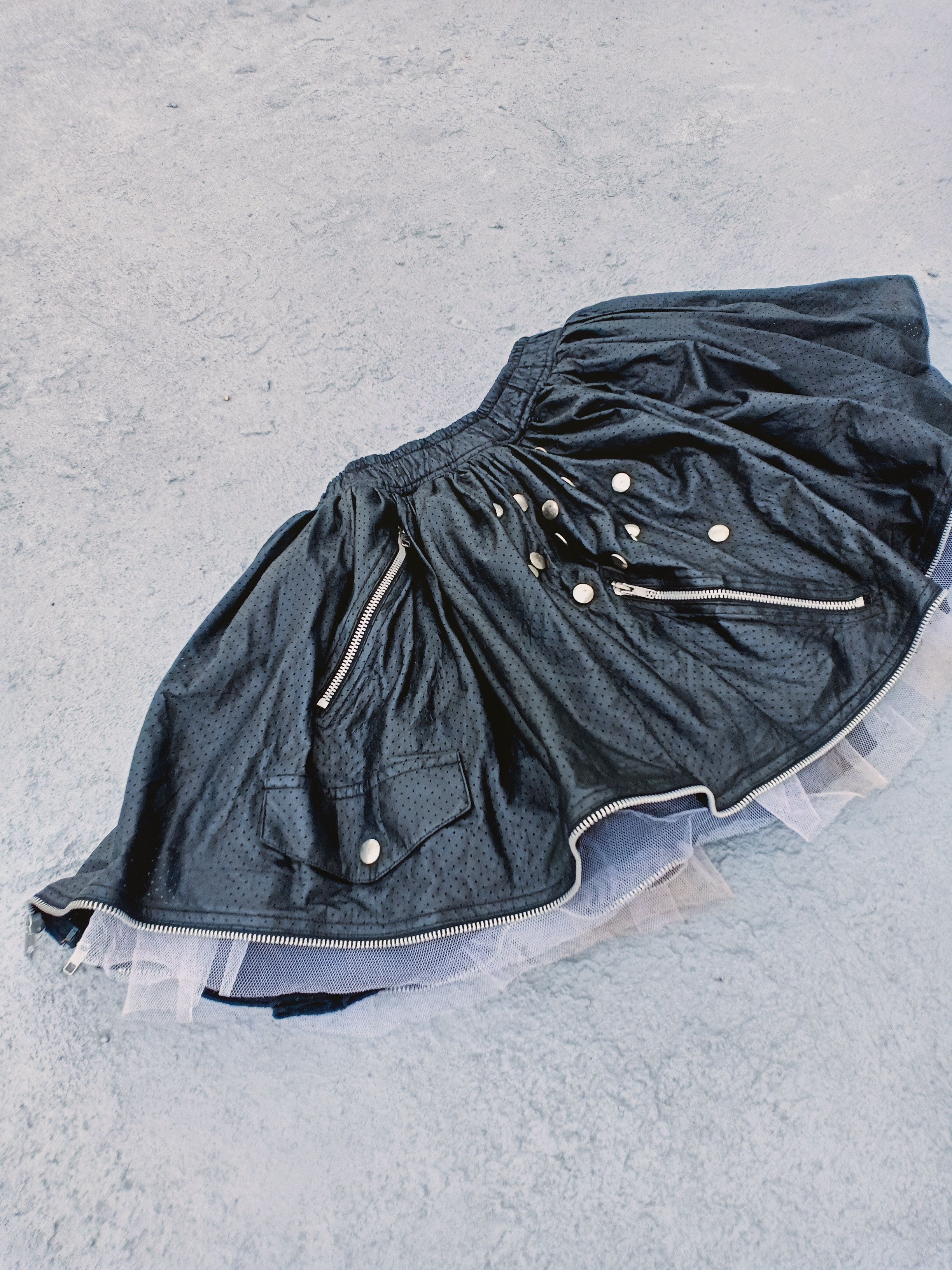 Vintage YAPONSKII punk skirt Size 30" / US 8 / IT 44 - 3 Thumbnail