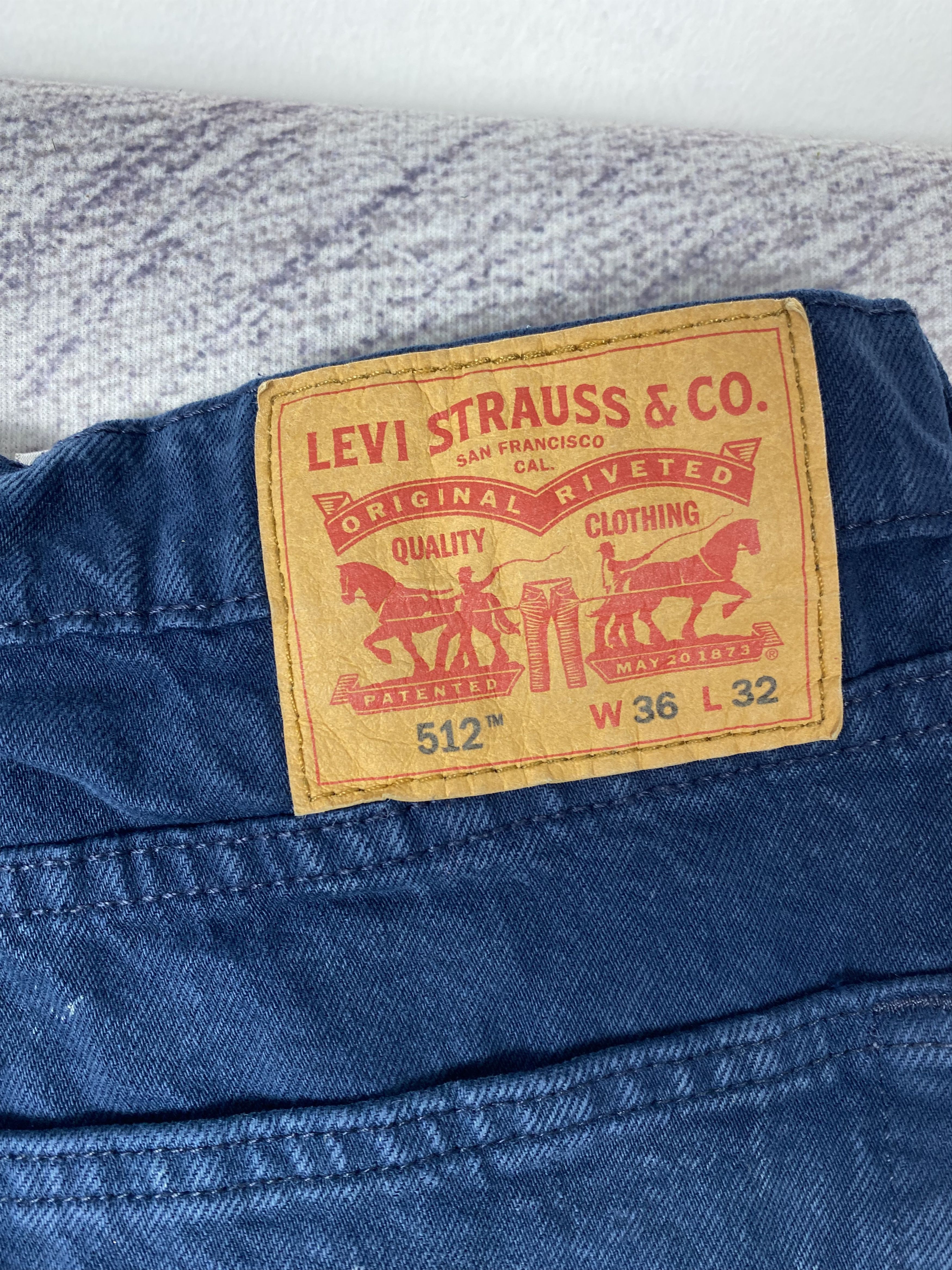 Levi's Vintage Levi's 512 Blue Denim Jeans P0476 Size US 36 / EU 52 - 14 Thumbnail