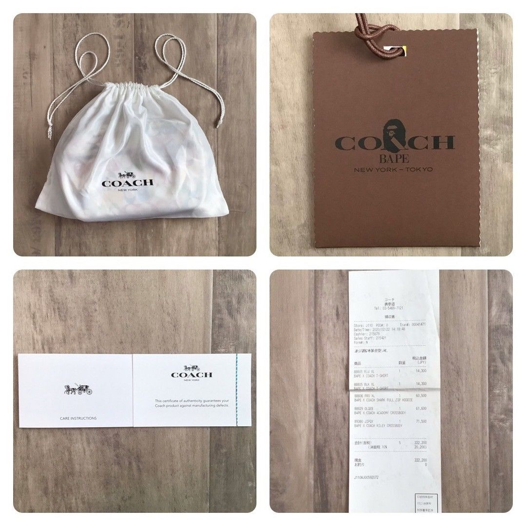 Bape × Coach BAPE × COACH ACADEMY CROSS BODY BAG a bathing ape Size ONE SIZE - 8 Thumbnail