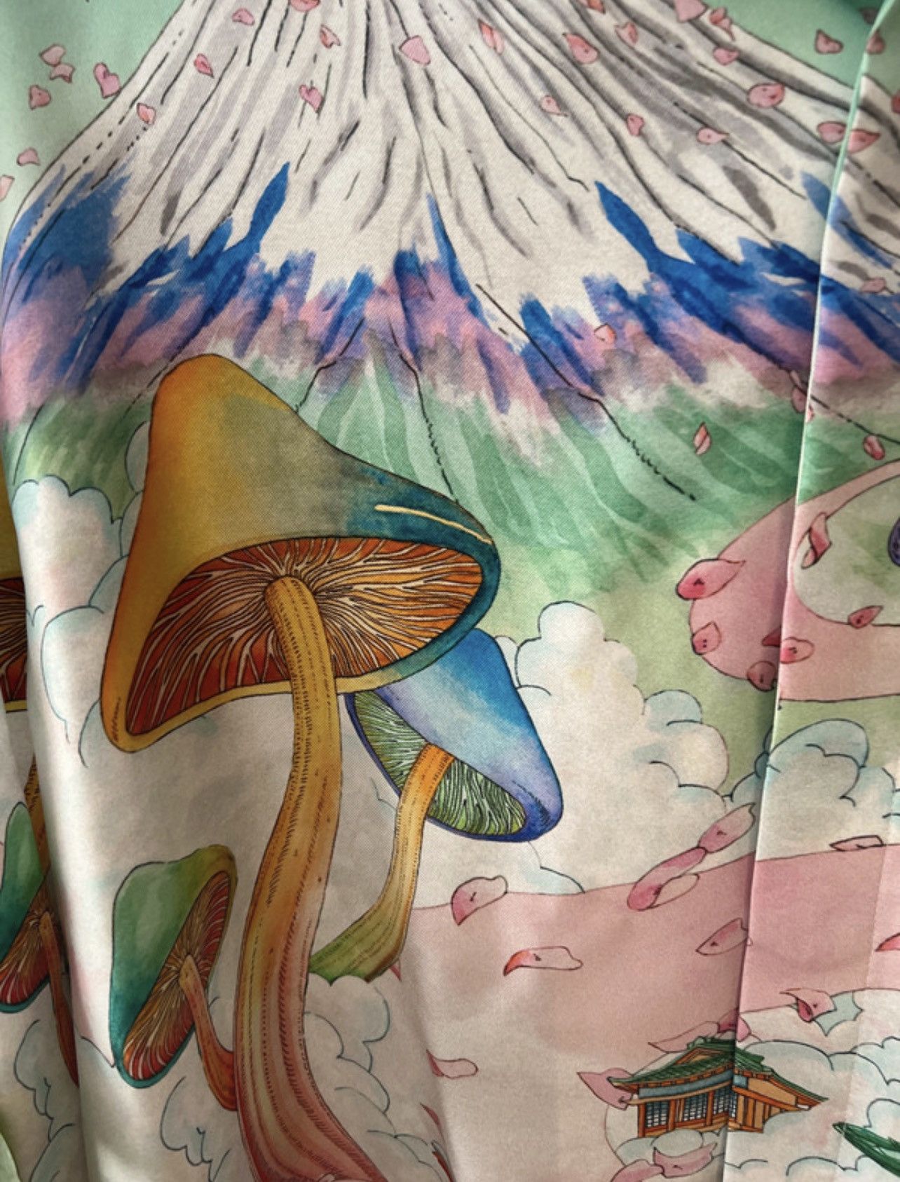 Casablanca Casablanca Silk Twill “Flowers” Shirt Size US M / EU 48-50 / 2 - 9 Thumbnail