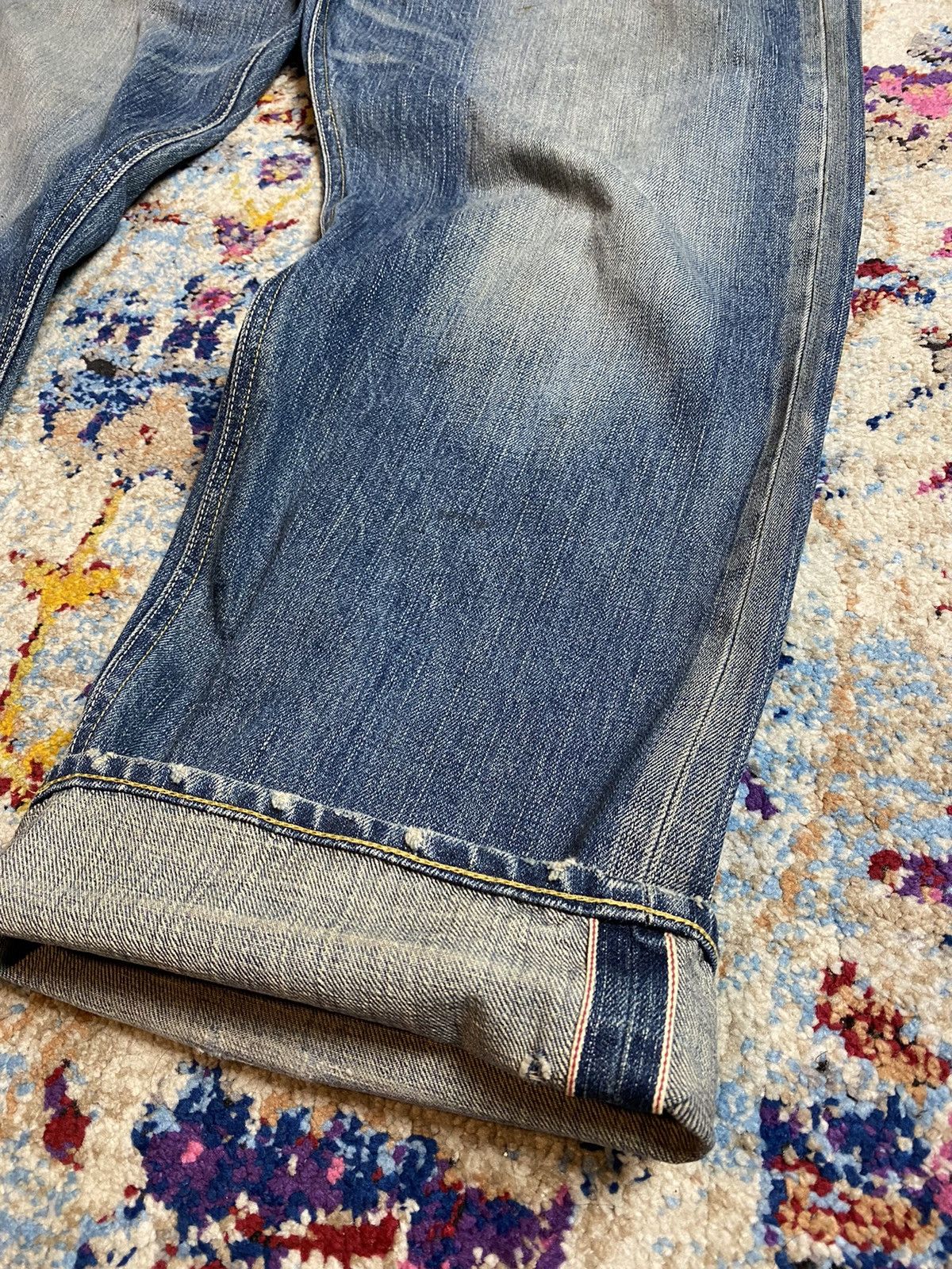 BAL × Japanese Brand × Vintage 90s Vintage BAL Balance Tokyo Japan Selvedge Denim W32 Size US 33 - 7 Thumbnail