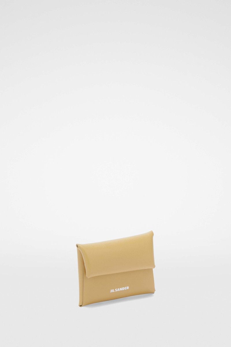 Jil Sander o1loc1c0426 Size:OS/Mini Coin Purse in Beige Size ONE SIZE - 2 Thumbnail