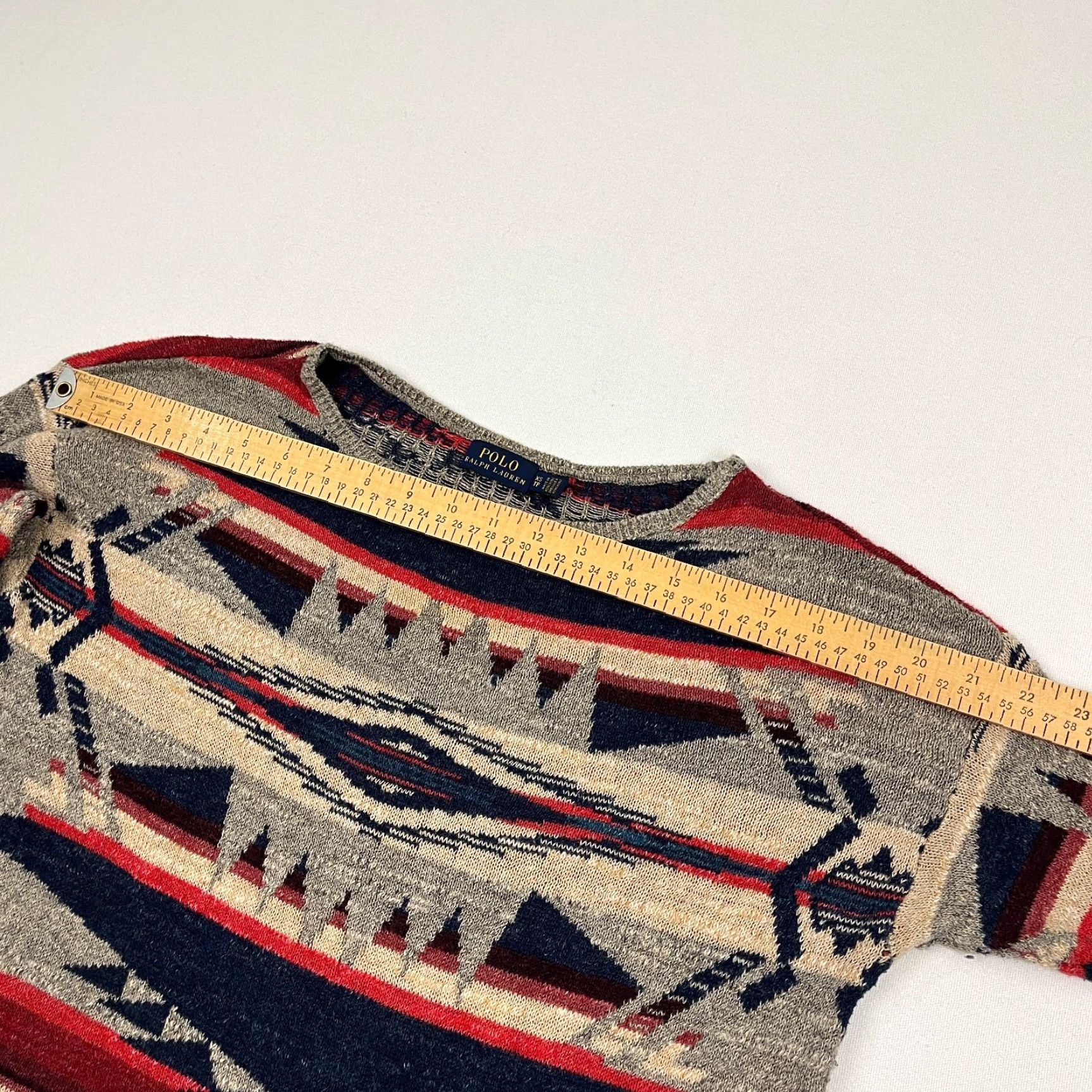 Polo Ralph Lauren Polo Ralph Lauren Sweater Womens XS Oversized Southwestern Aztec Knit Blouse Top Size XS / US 0-2 / IT 36-38 - 5 Thumbnail