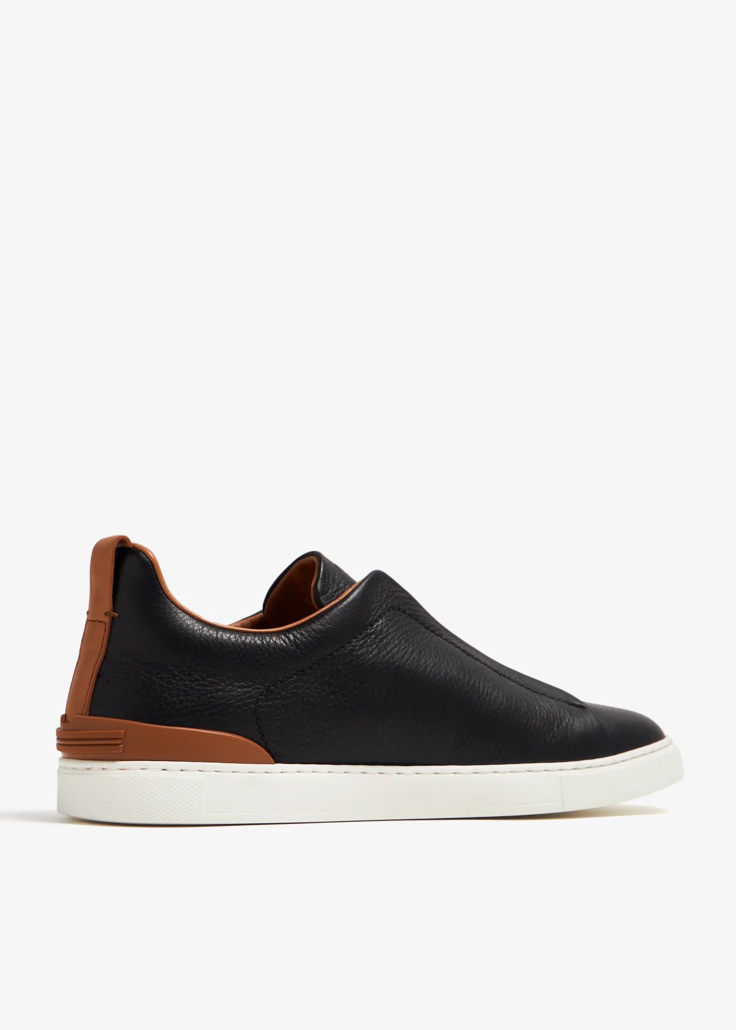 Ermenegildo Zegna o1s1rm0325 RLHCVO Triple Stitch™ Pelle di Cervo Sneakers Size US 7 / EU 40 - 4 Thumbnail