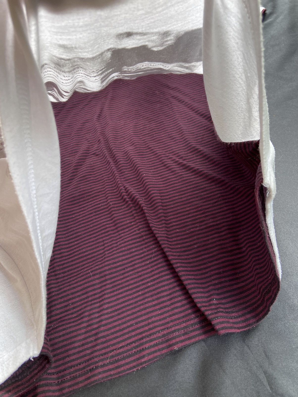 If Six Was Nine SPINASH DOUBLE LAYER STRIPED TEE Size US M / EU 48-50 / 2 - 6 Thumbnail