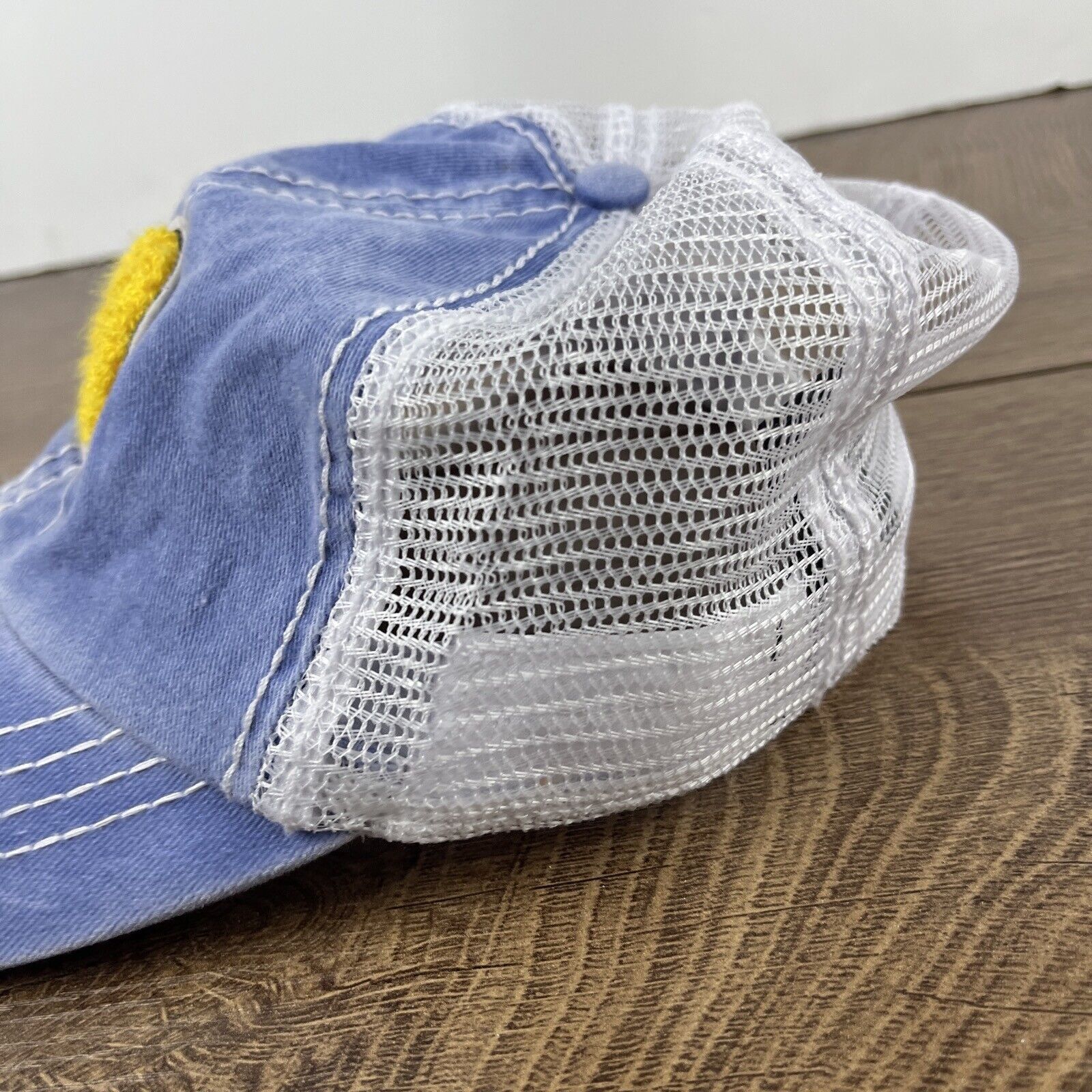 Other Smiley Face Hat Smile Hat Blue Hat Adjustable Adult Size Hat Size ONE SIZE - 7 Thumbnail
